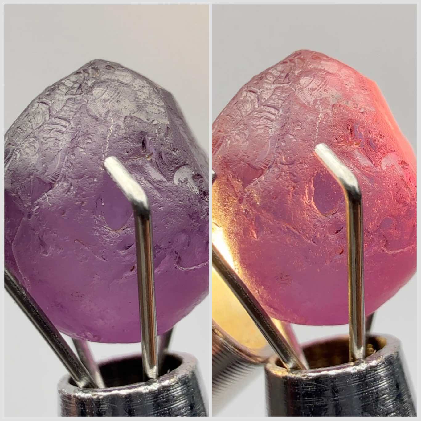 Colour Change Garnet, 4.17ct, Umba Valley, Tanzania, Untreated Unheated, beautiful stone, vs with very slight silk