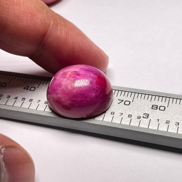 38.86Ct Ruby Untreated Unheated From A Special Location In Kenya Called Lake Turkana. Beautiful