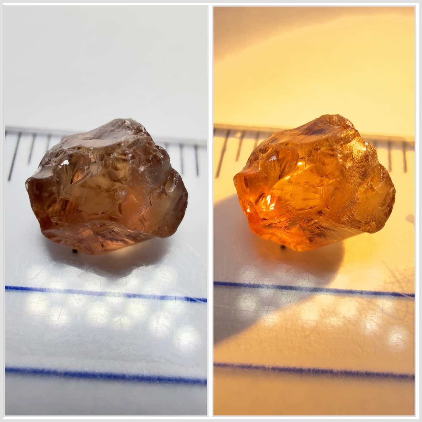 Colour Shift Garnet, 2.60ct, Tanzania, Untreated Unheated, vs-si (one veil and slight inclusion on skin)