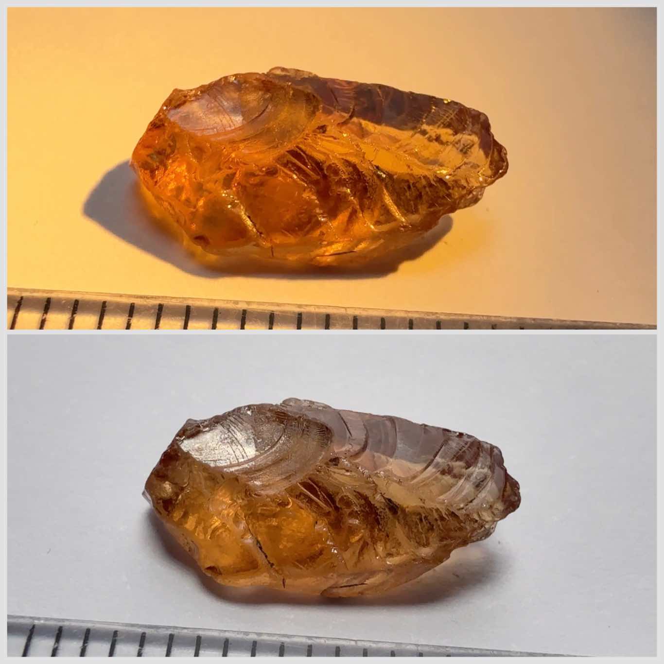 Colour Shit Garnet, 3.93ct, Tanzania, Untreated Unheated, vvs-if flat shape