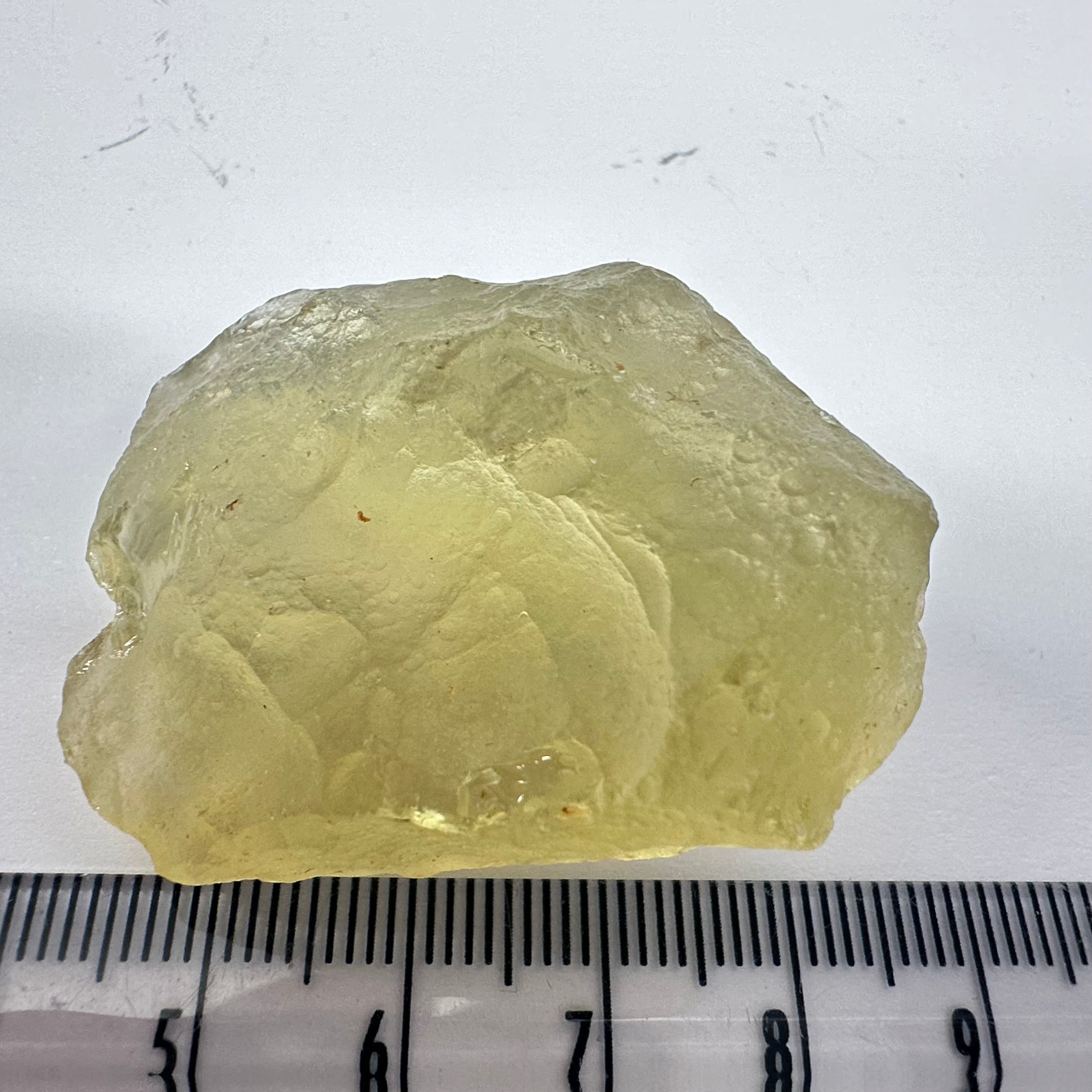 Libyan Desert Glass, 30.50gm, faceting grade, selected