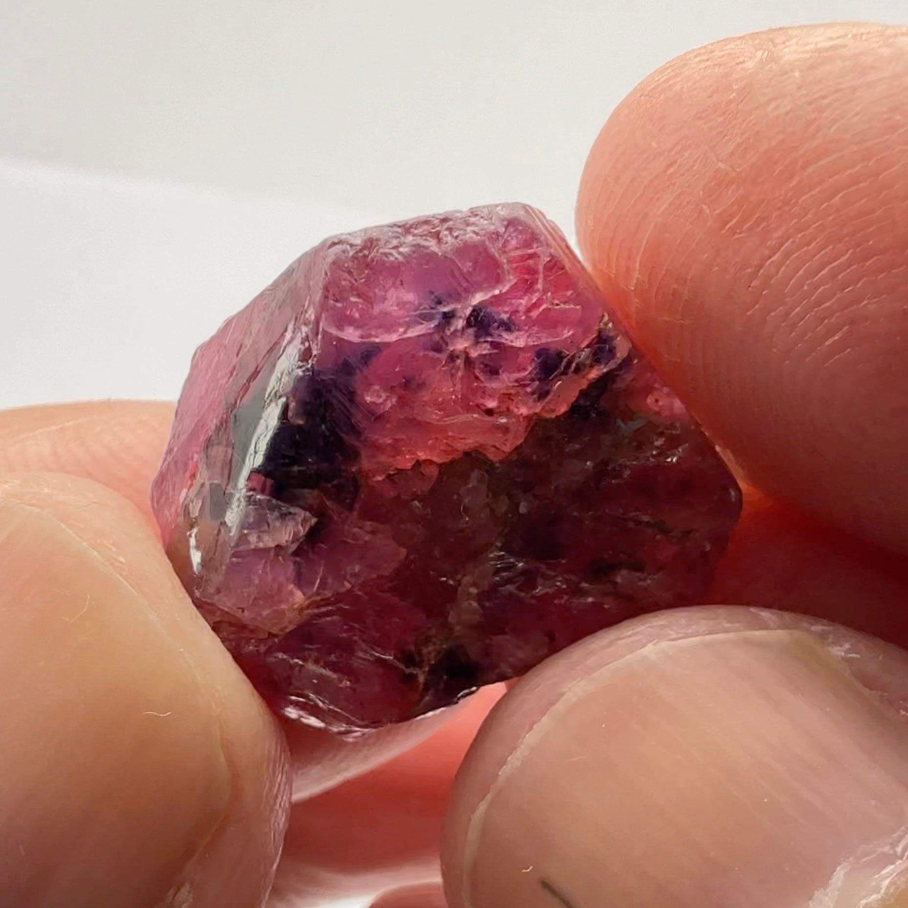 Winza Sapphire Crystal, 30.99ct, Winza, Tanzania, Untreated Unheated, 19.4x19.2x8.4mm