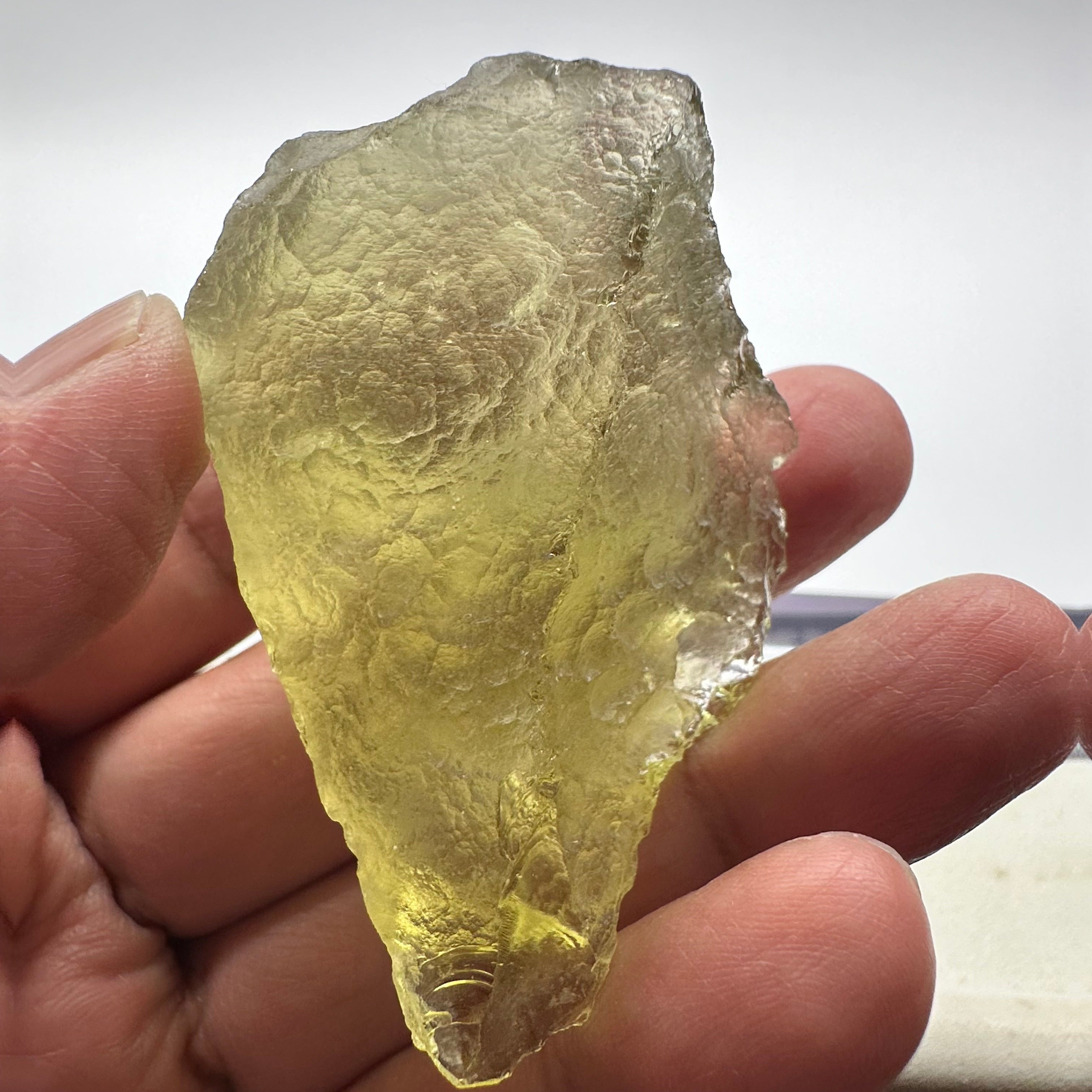 Libyan Desert Glass, 60.00gm, faceting grade, selected