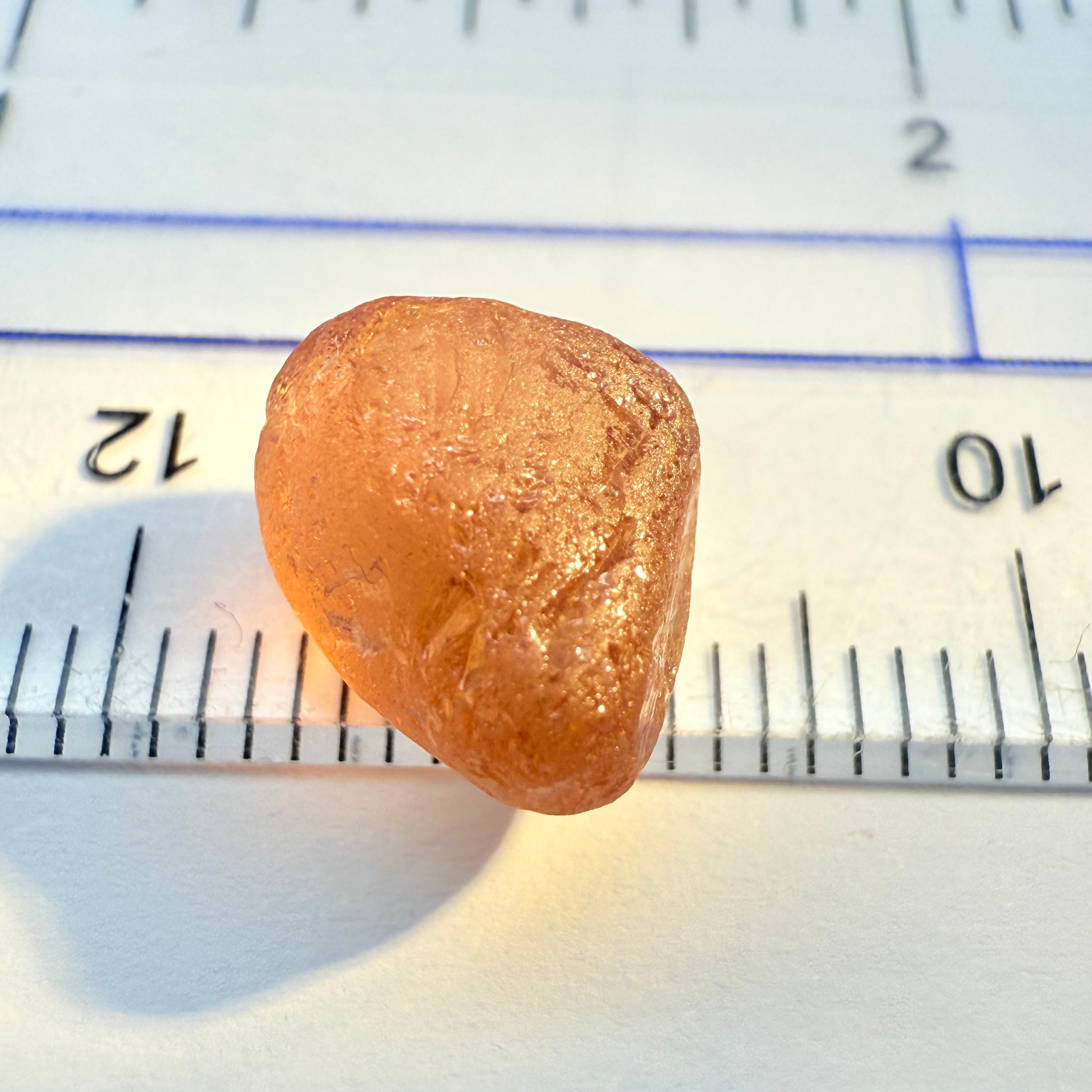 Malaya Garnet, 6.43ct, Umba Valley, Tanzania, Untreated Unheated, beautiful stone, vvs-if with very very slight silk