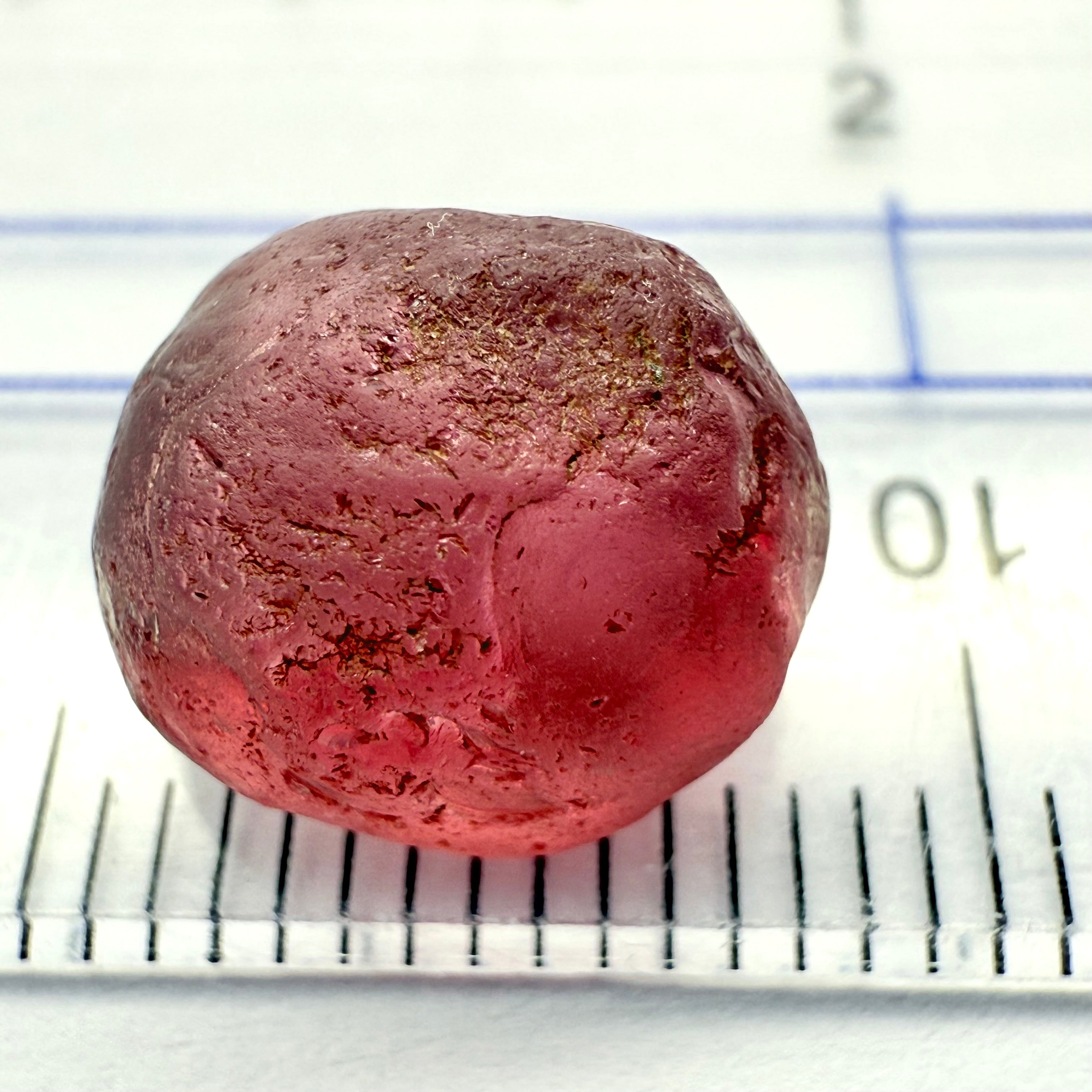 Champagne Garnet, 6.79ct, Lindi, Tanzania, Untreated Unheated, beautiful stone, vvs-if with very very slight silk