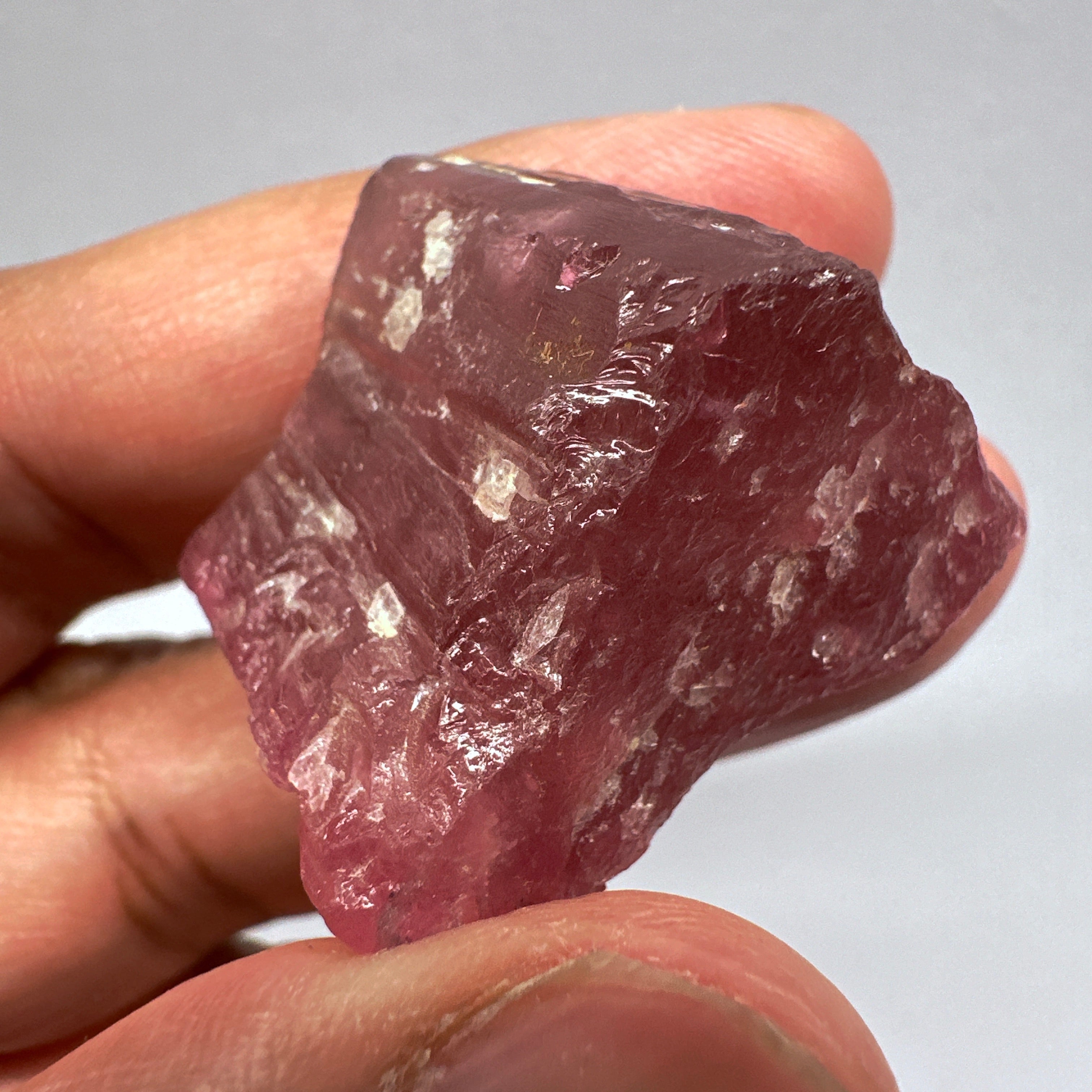 Tourmaline Crystal, 25.90gm, Untreated Unheated, cab/specimen grade