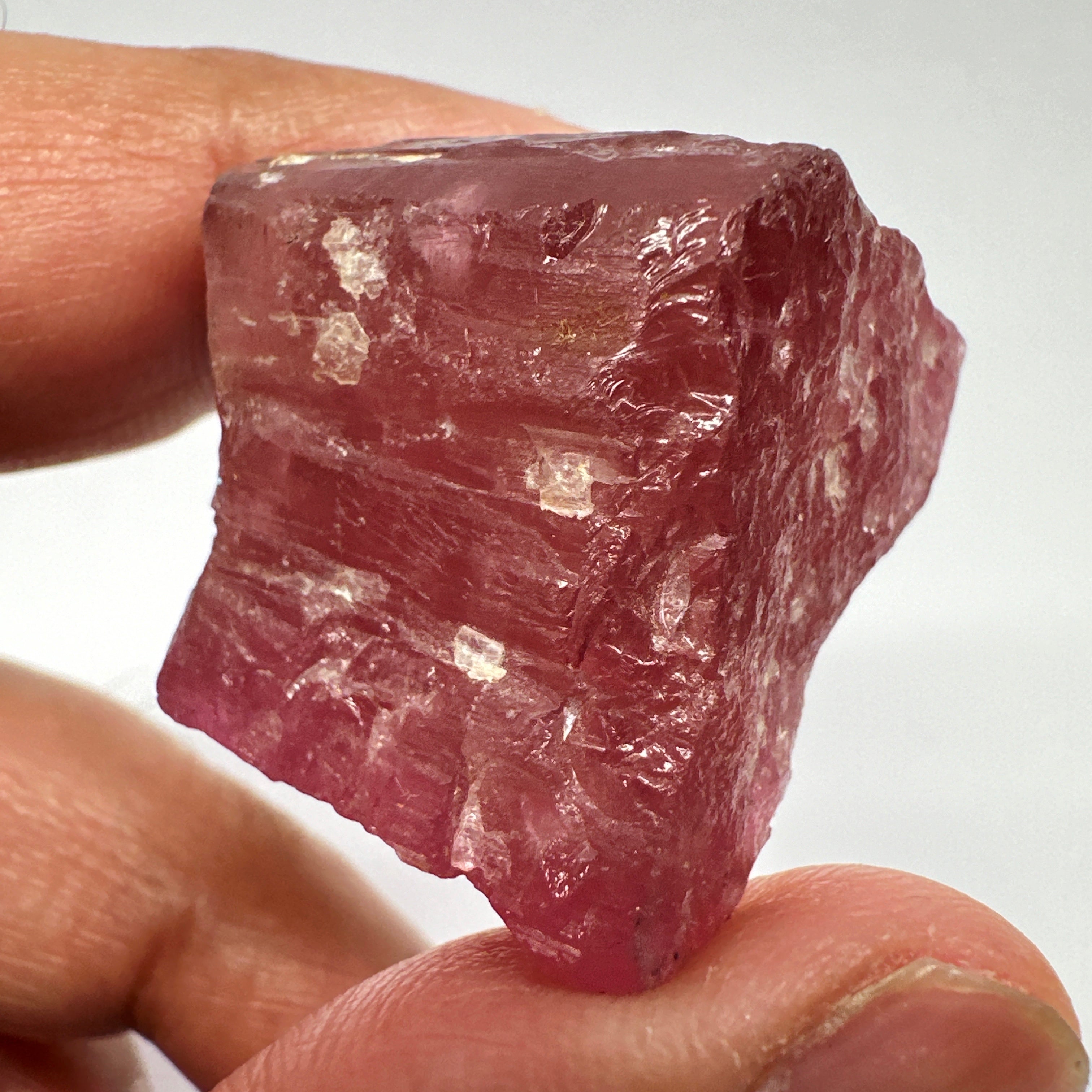 Tourmaline Crystal, 25.90gm, Untreated Unheated, cab/specimen grade