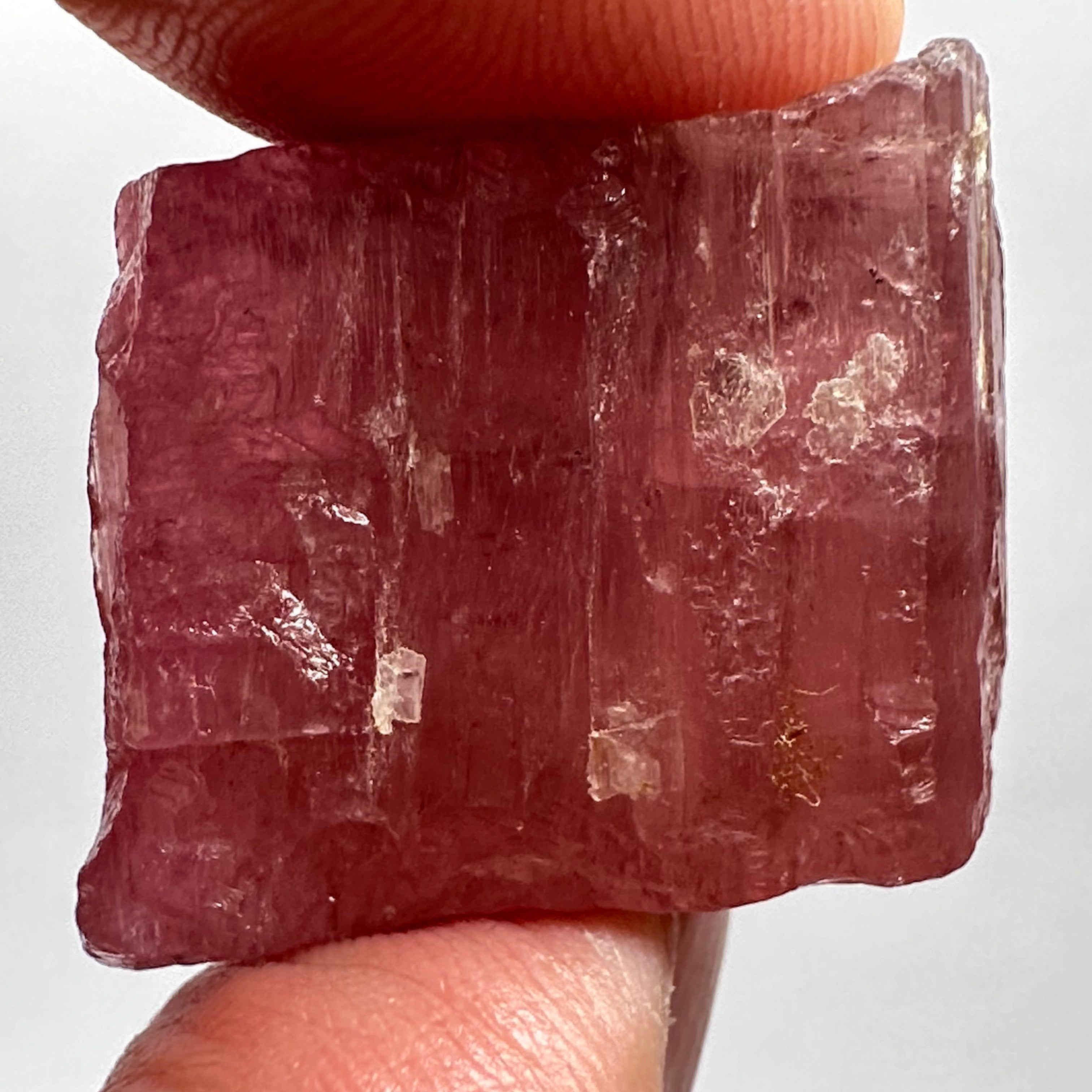 Tourmaline Crystal, 25.90gm, Untreated Unheated, cab/specimen grade