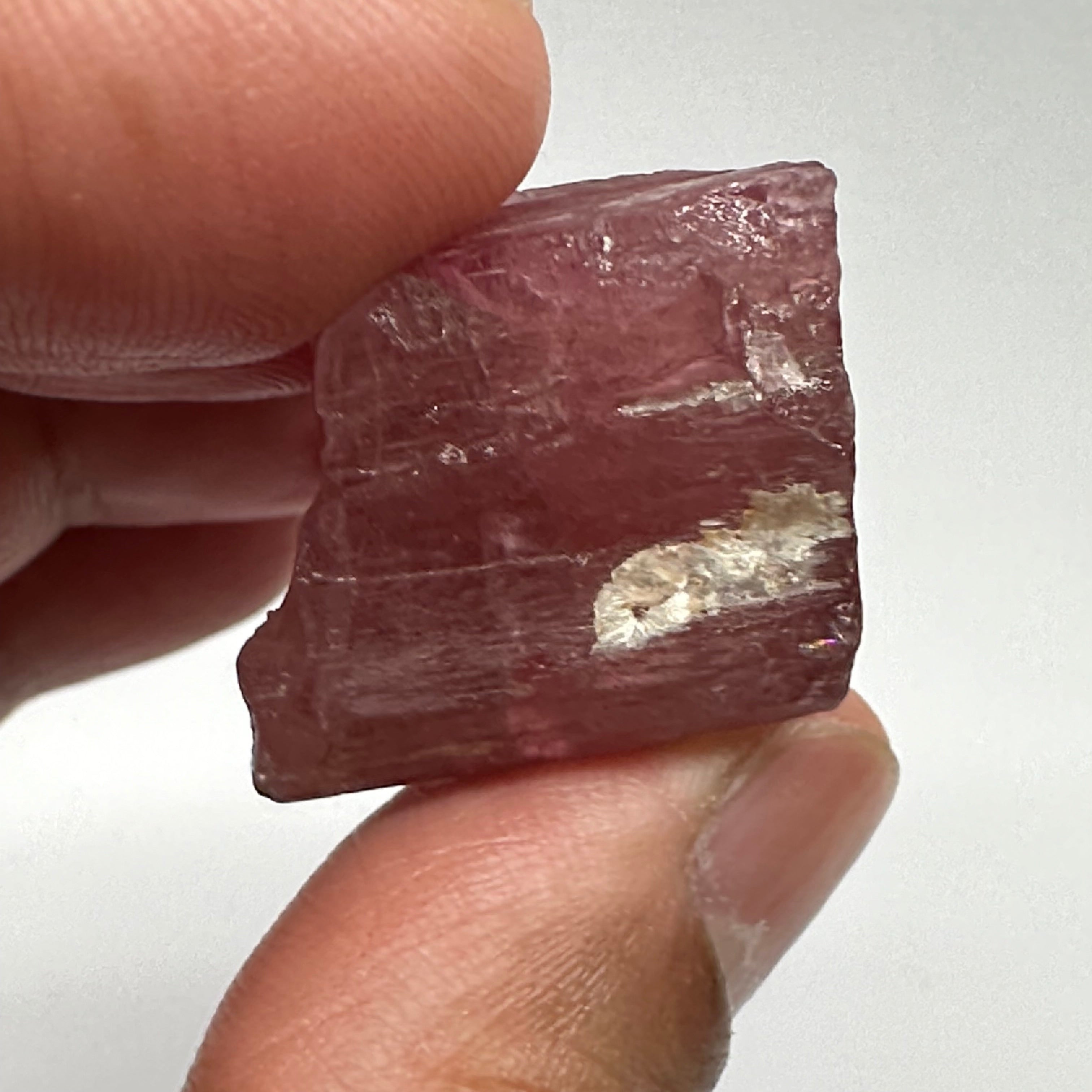 Tourmaline Crystal, 25.90gm, Untreated Unheated, cab/specimen grade