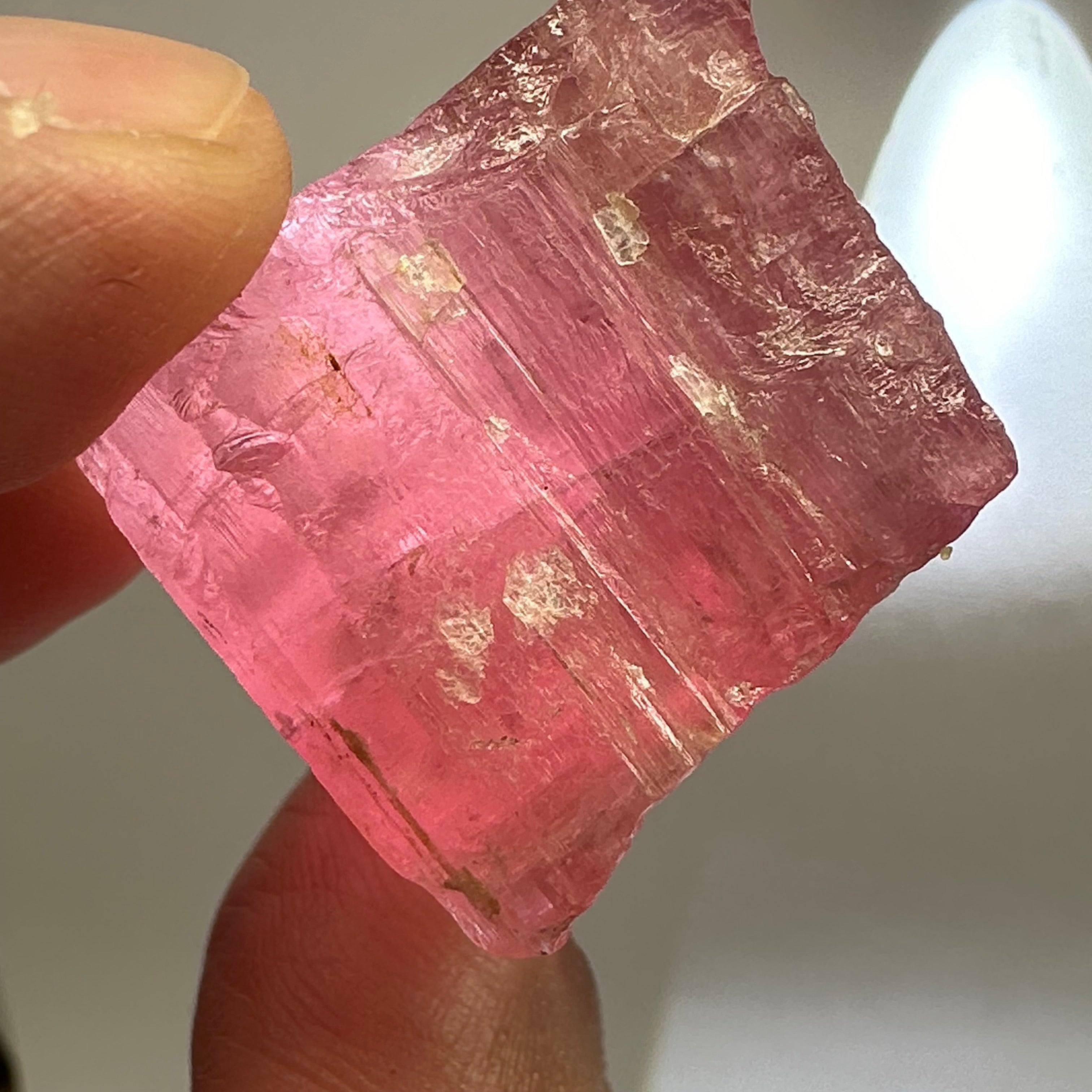 Tourmaline Crystal, 25.90gm, Untreated Unheated, cab/specimen grade