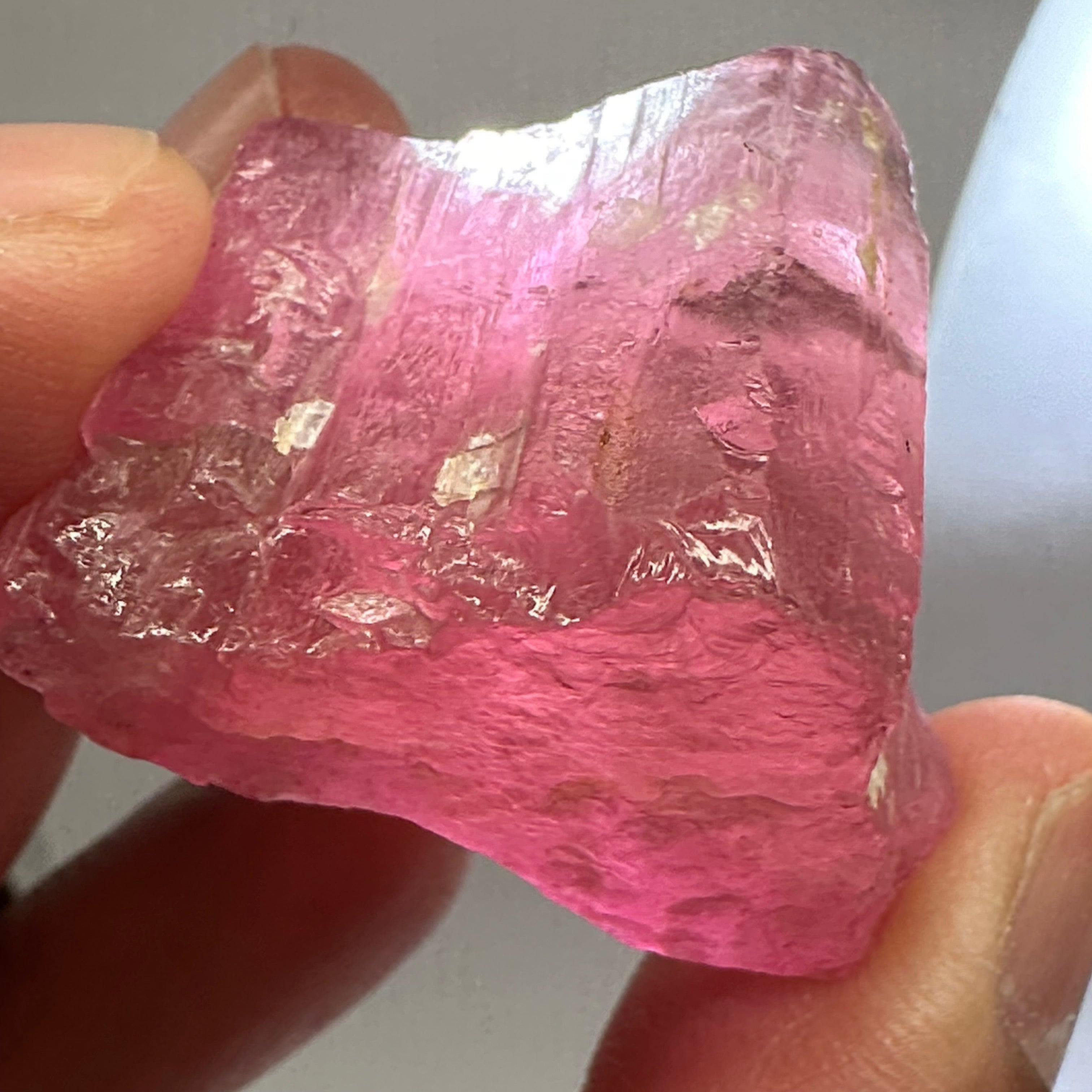 Tourmaline Crystal, 25.90gm, Untreated Unheated, cab/specimen grade