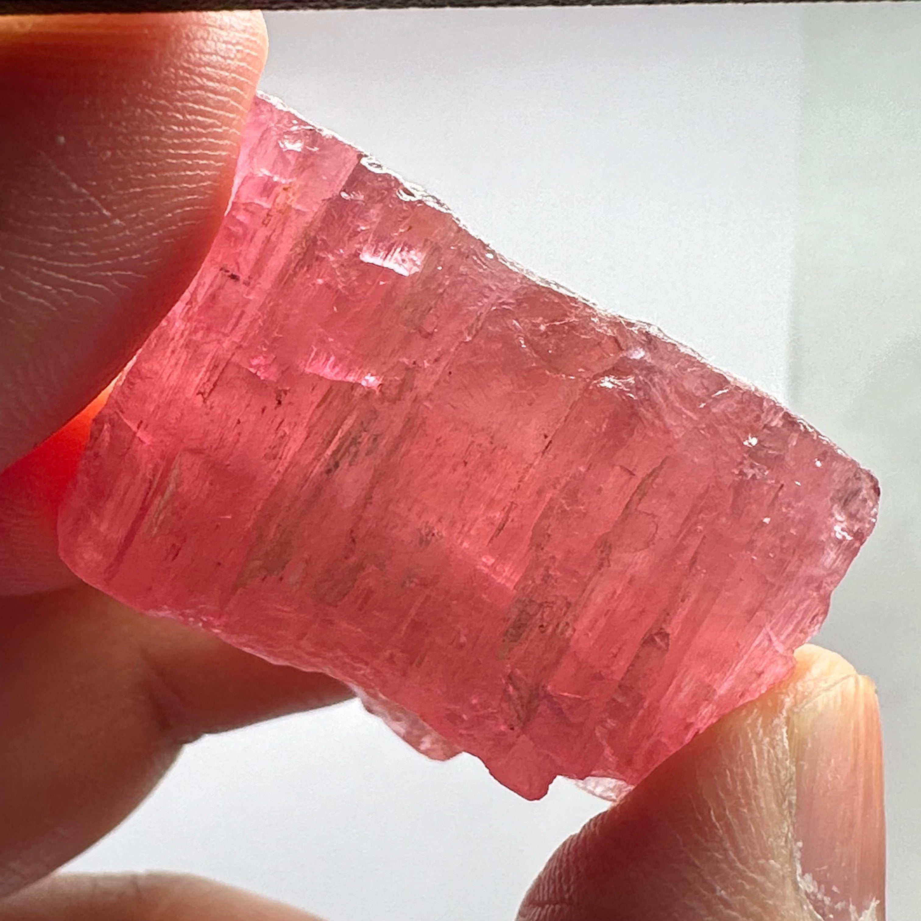 Tourmaline Crystal, 25.90gm, Untreated Unheated, cab/specimen grade