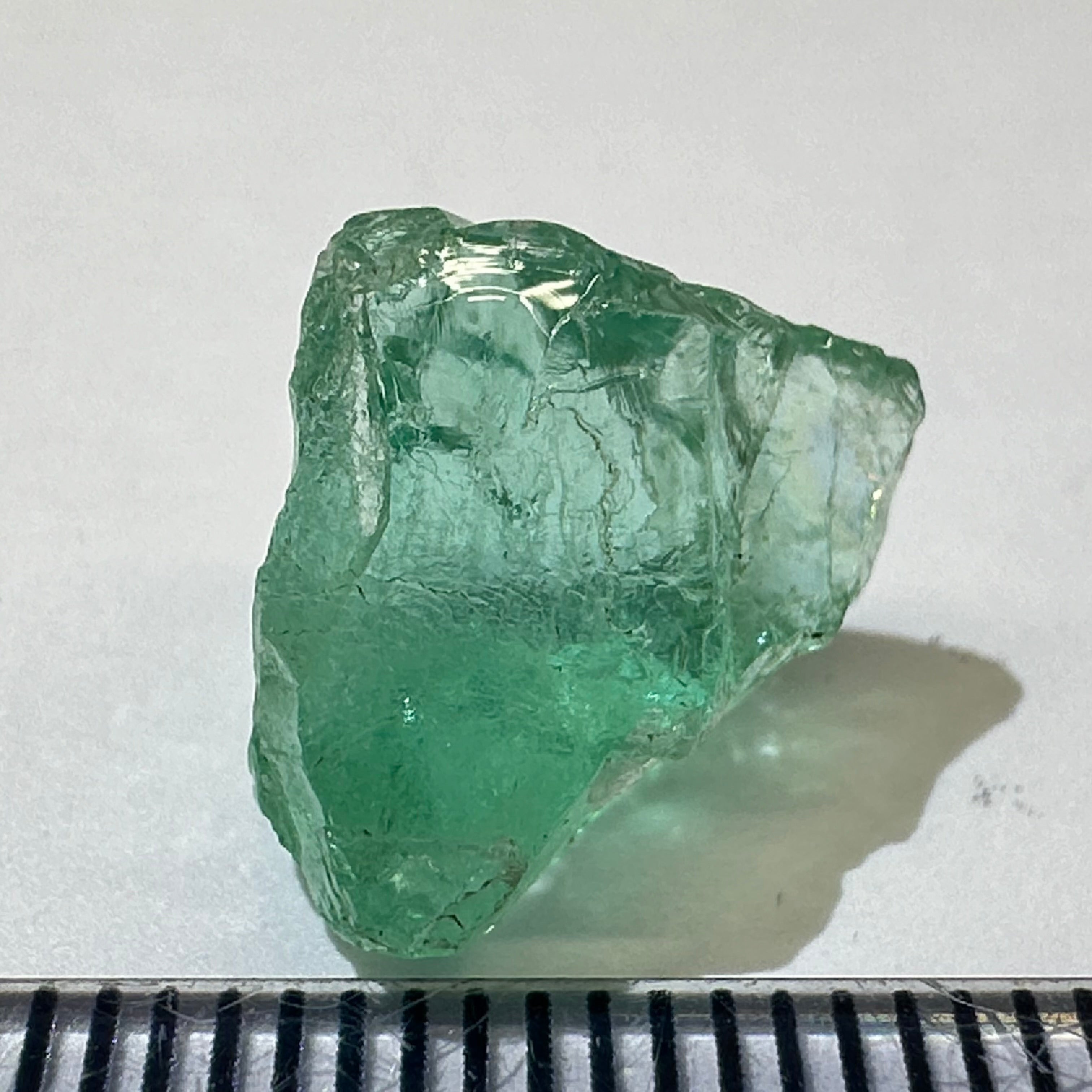 Emerald, 6.51ct, Tanzania, Untreated Unheated, No Oil, clean, no cracks just slight silk, see pictures