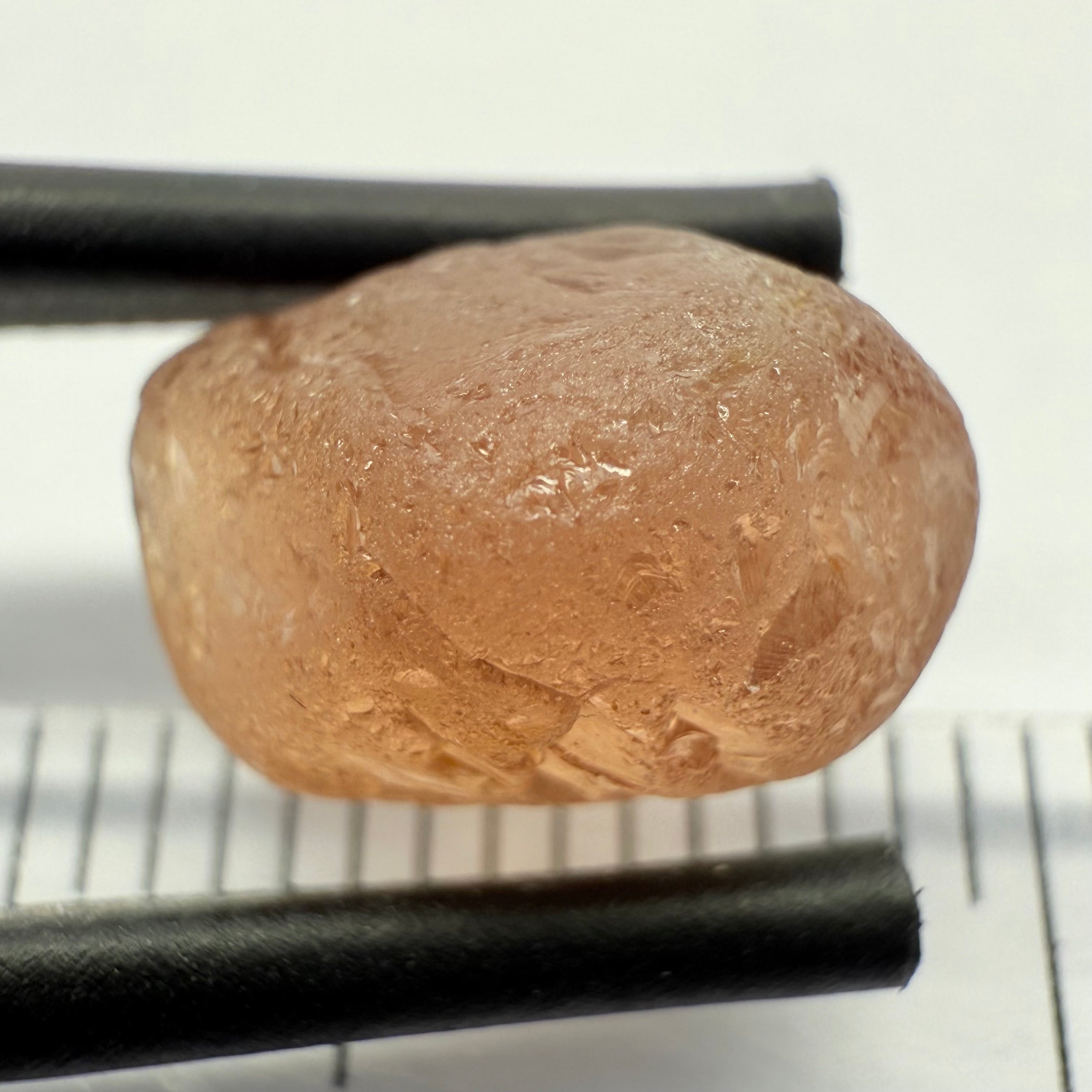 Malaya Garnet, 6.43ct, Umba Valley, Tanzania, Untreated Unheated, beautiful stone, vvs-if with very very slight silk