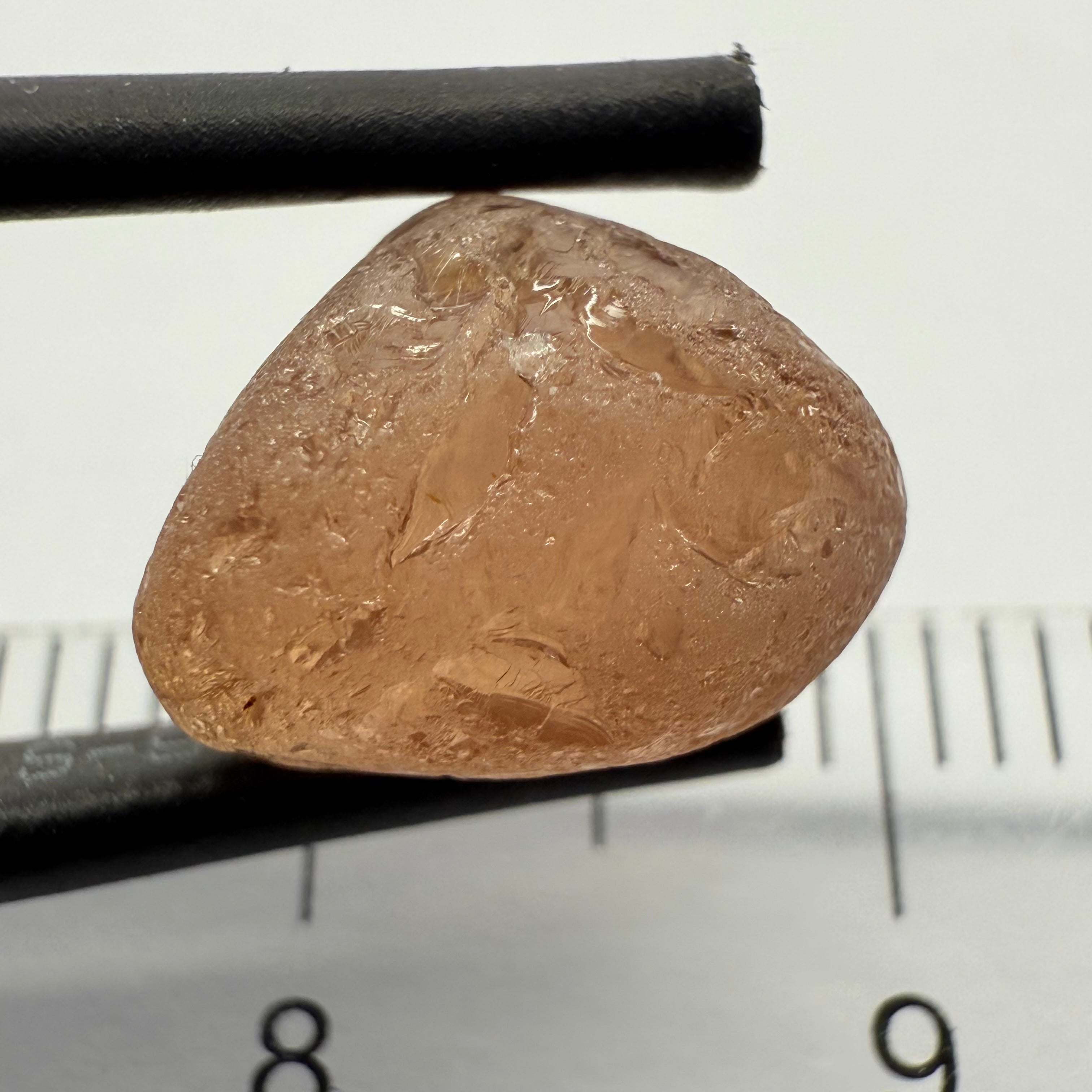 Malaya Garnet, 6.43ct, Umba Valley, Tanzania, Untreated Unheated, beautiful stone, vvs-if with very very slight silk