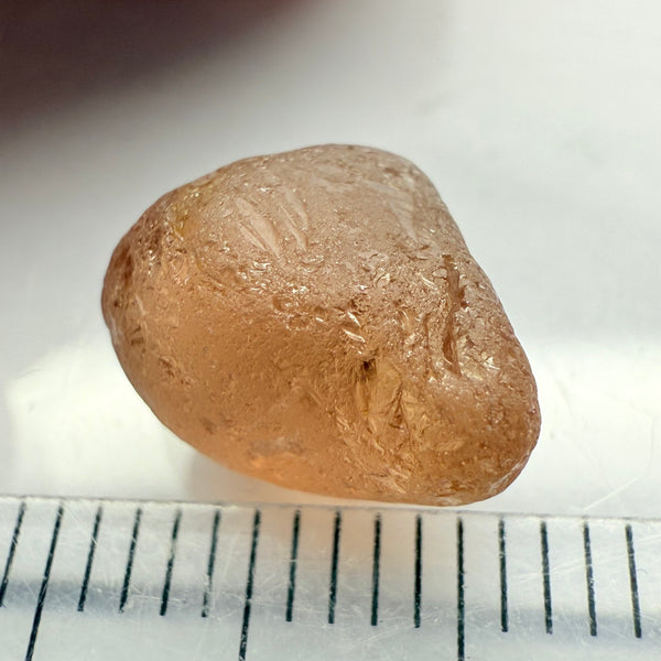 Malaya Garnet, 6.43ct, Umba Valley, Tanzania, Untreated Unheated, beautiful stone, vvs-if with very very slight silk