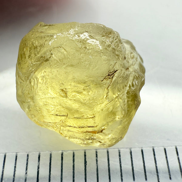 Yellow Tourmaline, 7.59ct, Tanzania, Untreated Unheated, vvs-if