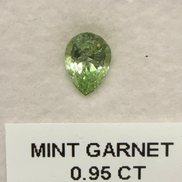 Merelani Mint Garnet, 0.95ct, Tanzania, Untreated Unheated