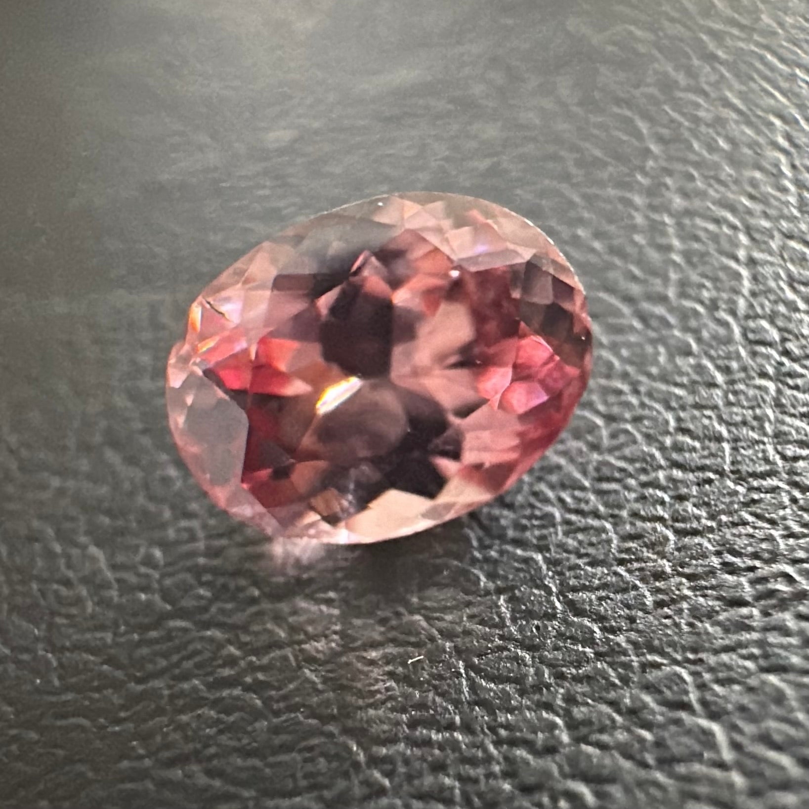 Pink Tourmaline 1.33ct, Congo, Unheated Untreated.