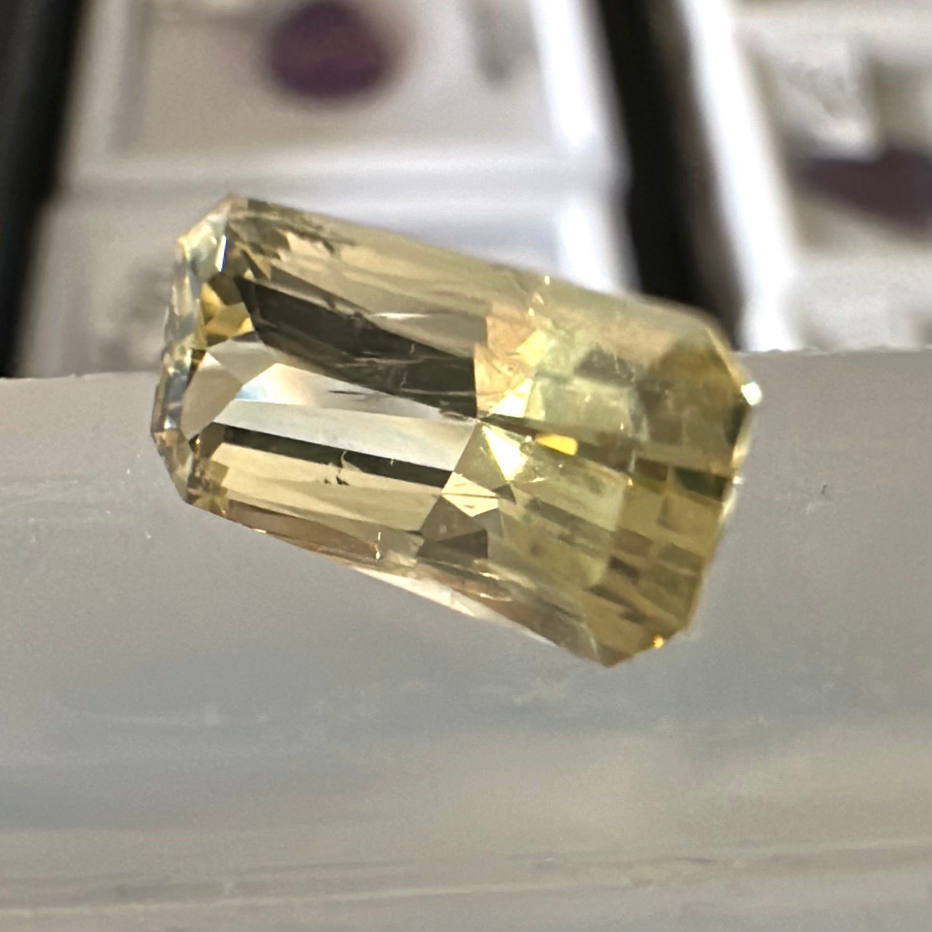 Yellow Tourmaline, 2.18ct, Untreated Unheated