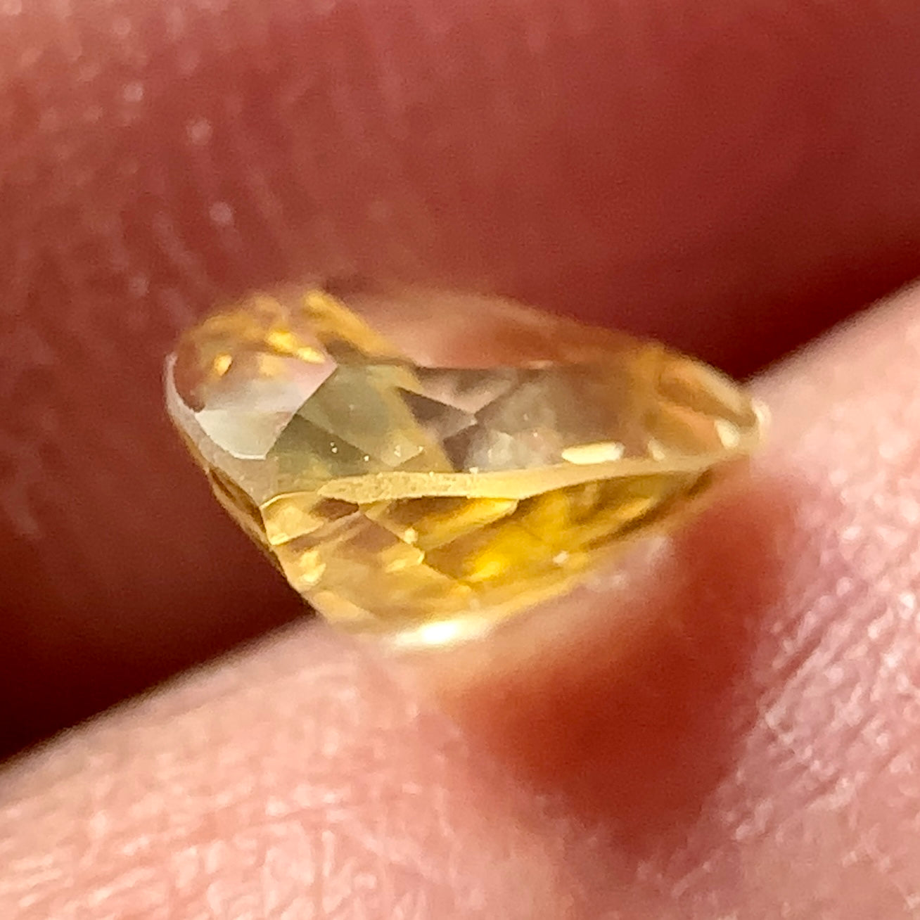 Yellow Zircon, 1.55ct, Tanzania, Gently Heated