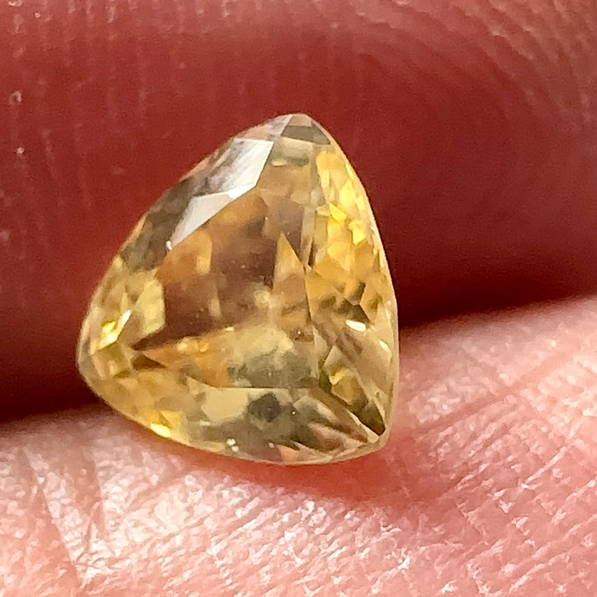 Yellow Zircon, 1.55ct, Tanzania, Gently Heated