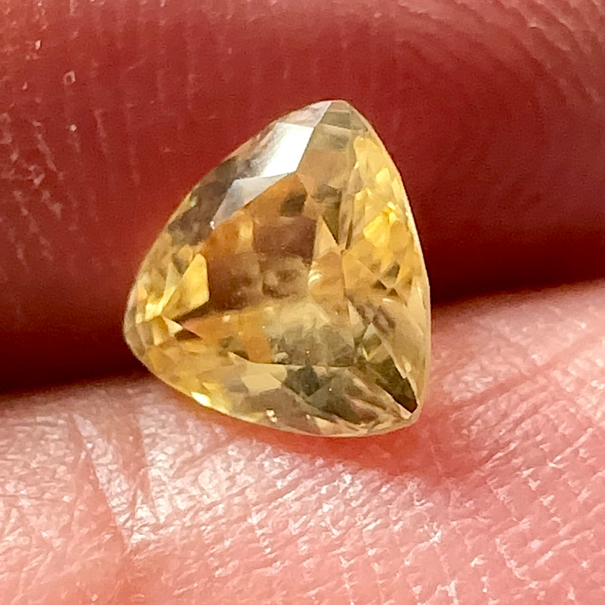 Yellow Zircon, 1.55ct, Tanzania, Gently Heated