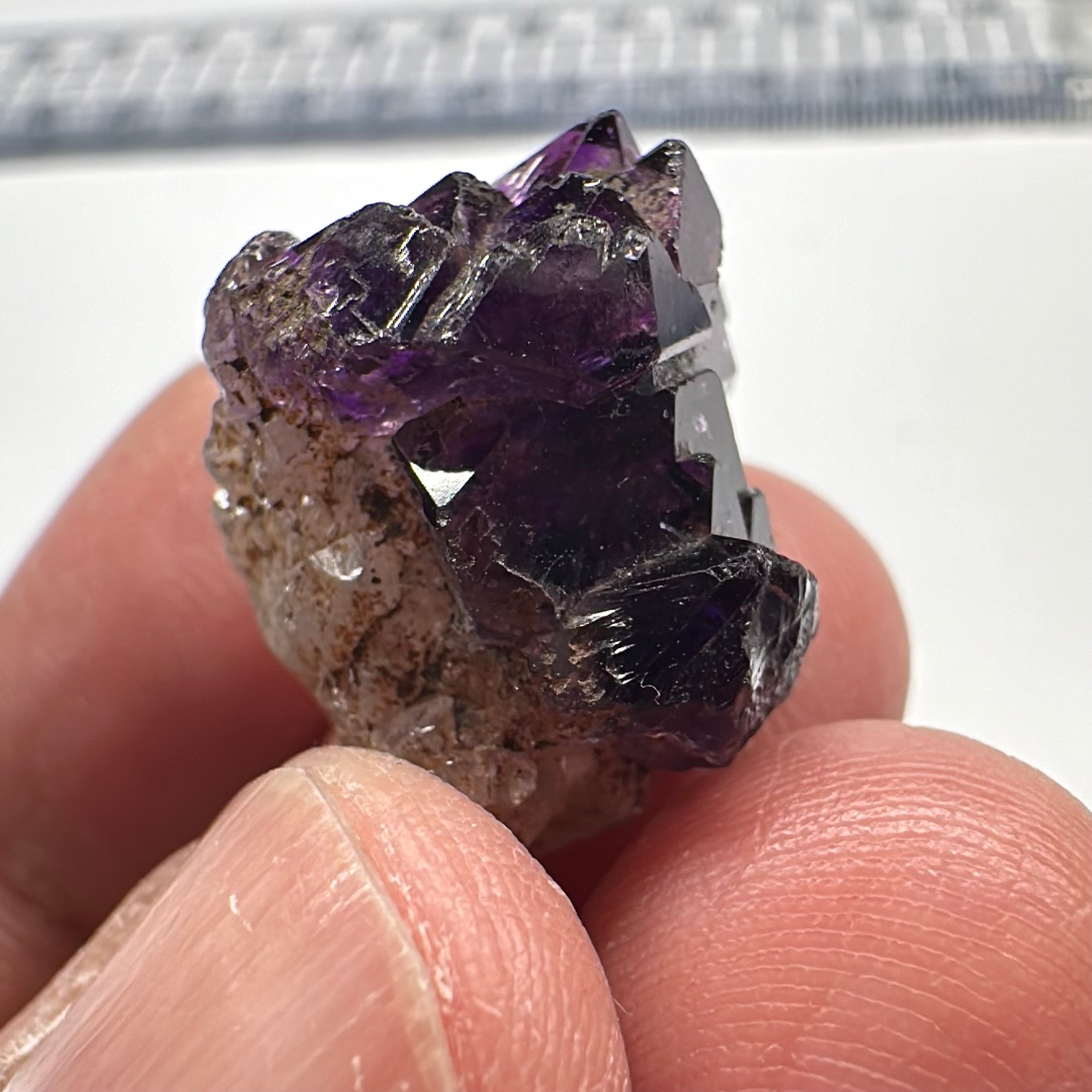 Amethyst Crystal 5.1gm, Tanzania, Untreated Unheated