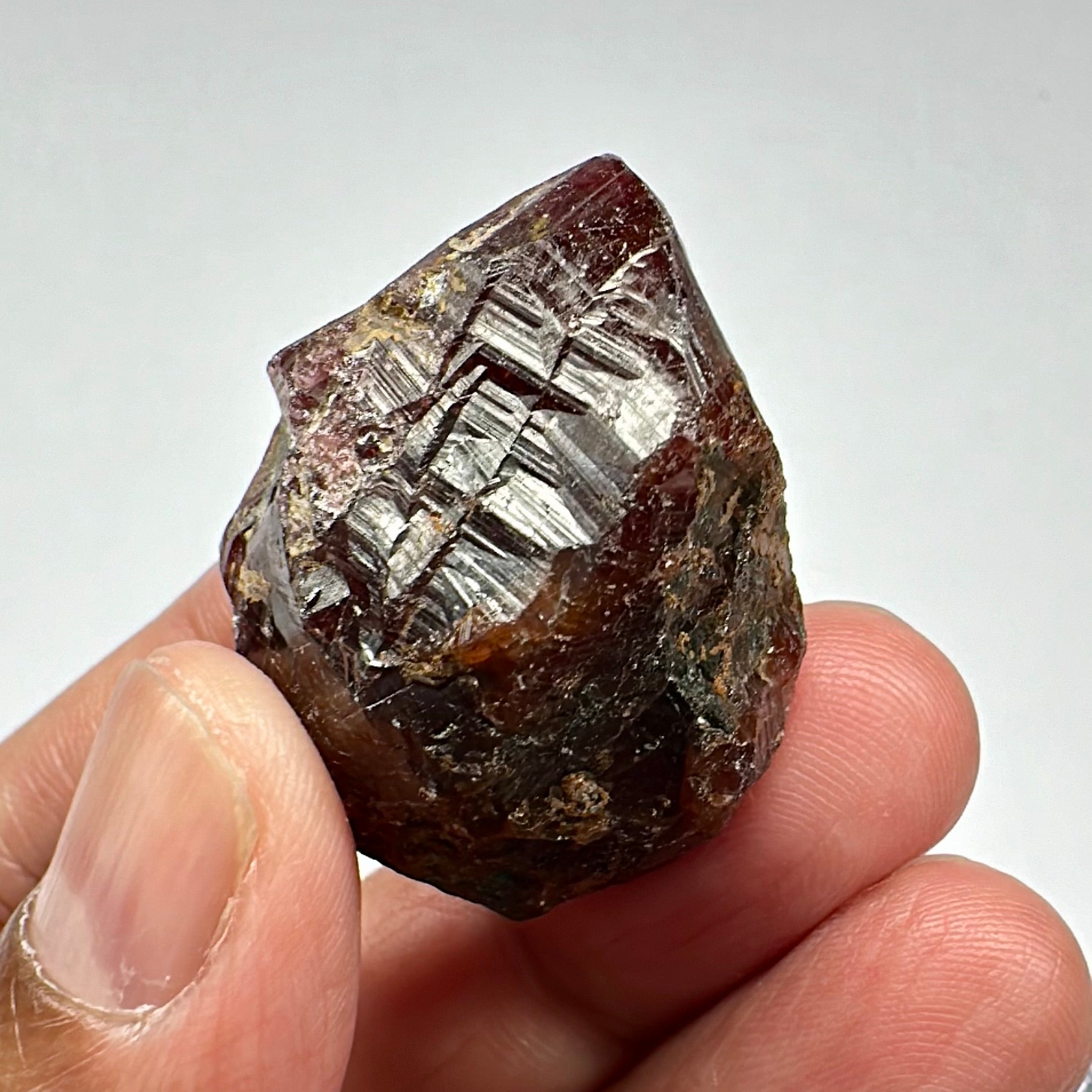 Winza Sapphire Crystal Matrix, 39.00gm, Tanzania, Untreated Unheated