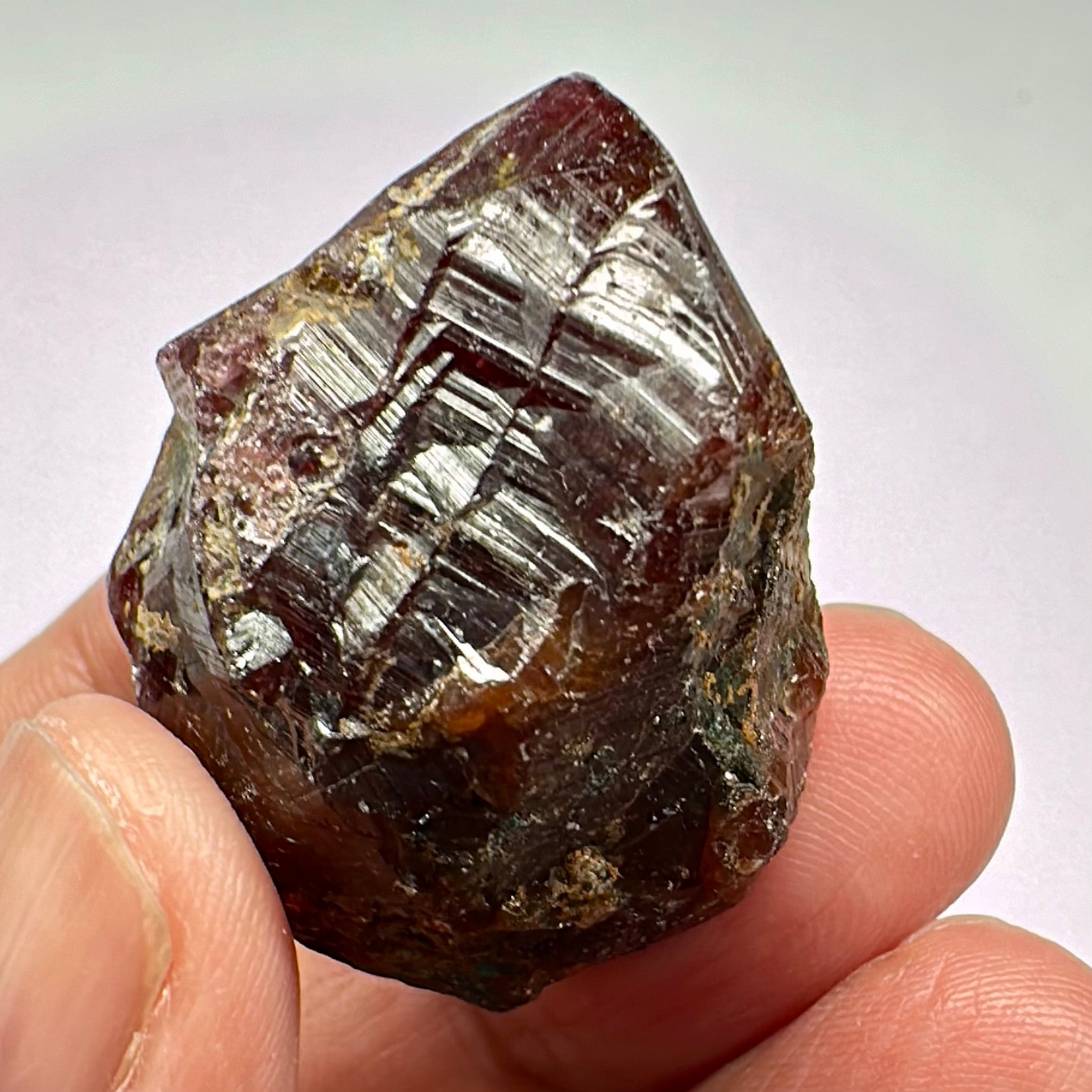 Winza Sapphire Crystal Matrix, 39.00gm, Tanzania, Untreated Unheated