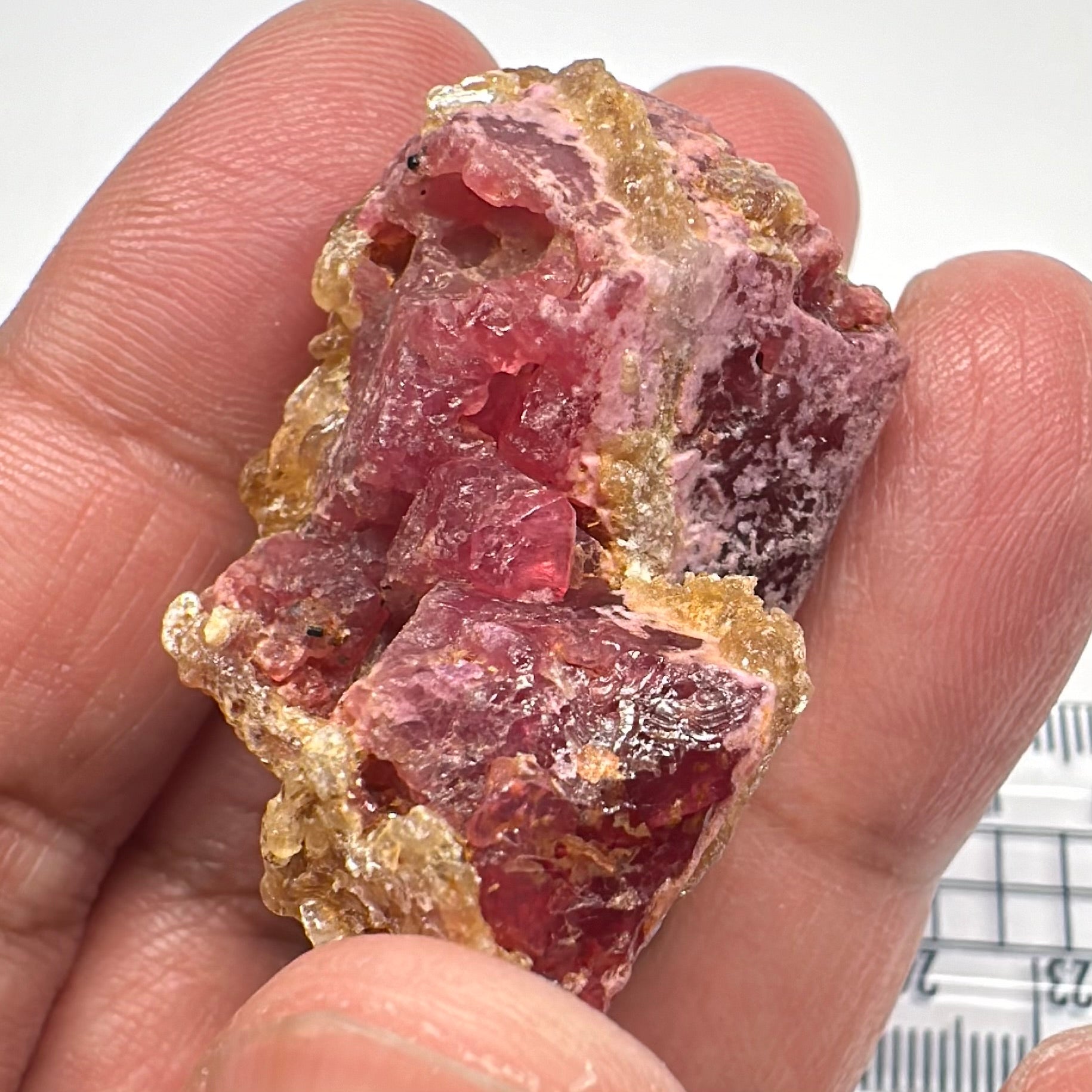 Mahenge Spinel Crystal, 39.10gm, Tanzania, Untreated Unheated