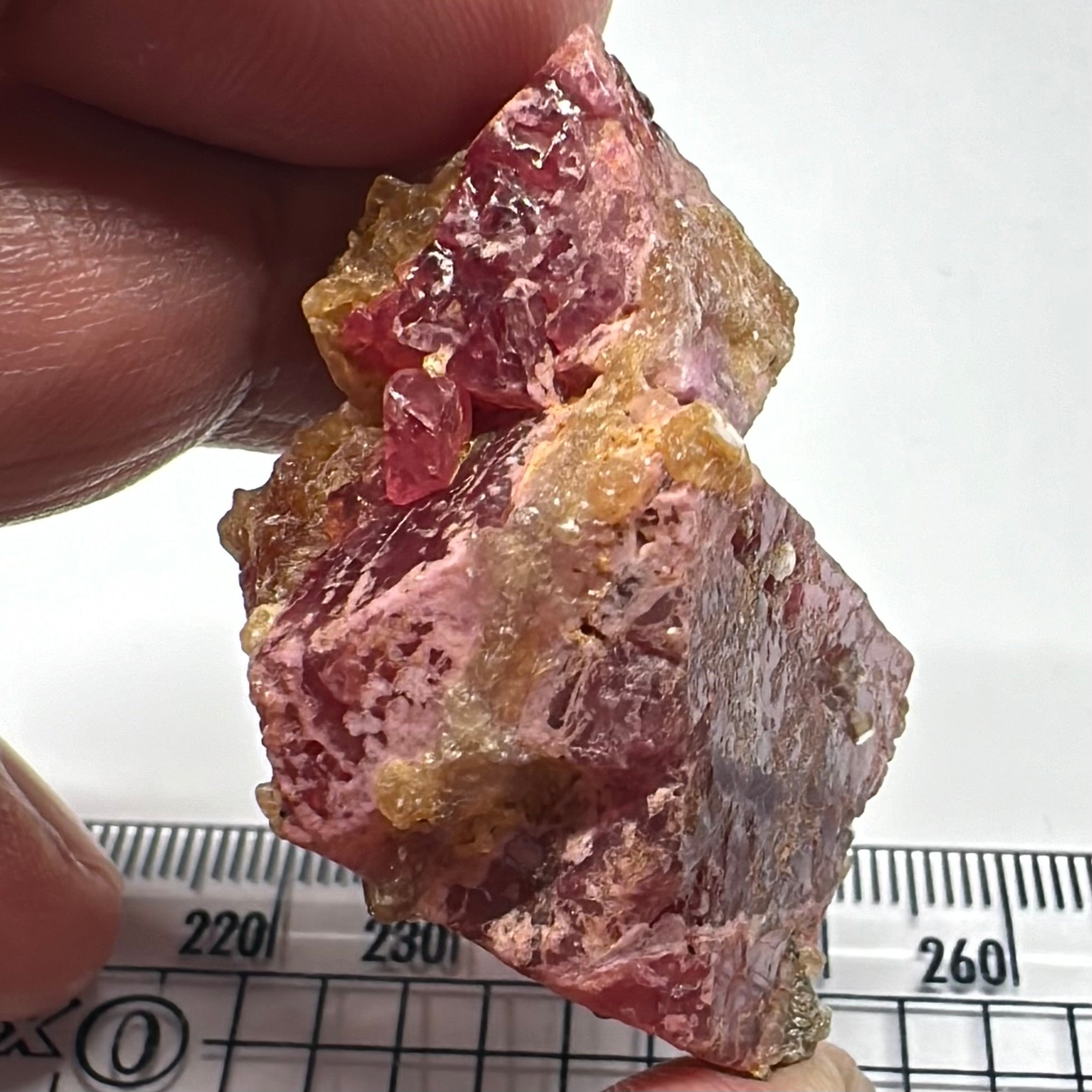 Mahenge Spinel Crystal, 39.10gm, Tanzania, Untreated Unheated