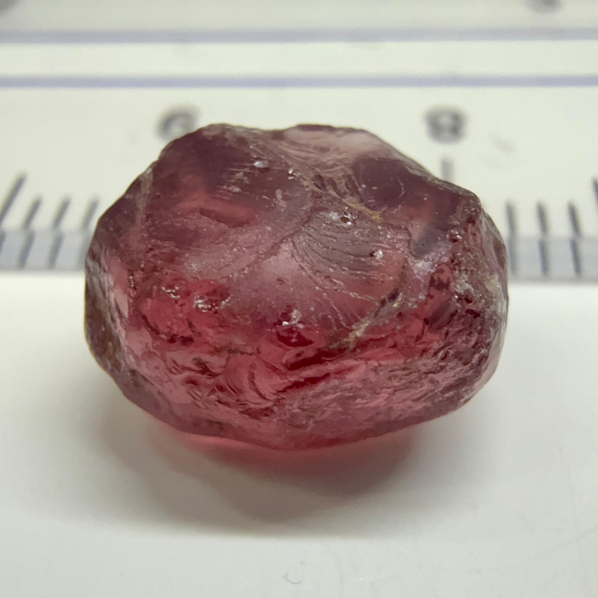 Rhodolite Garnet Colour Shifting, 6.23ct, Umba, Tanzania, Untreated Untreated. Slight silky on one side, rest vs-vvs