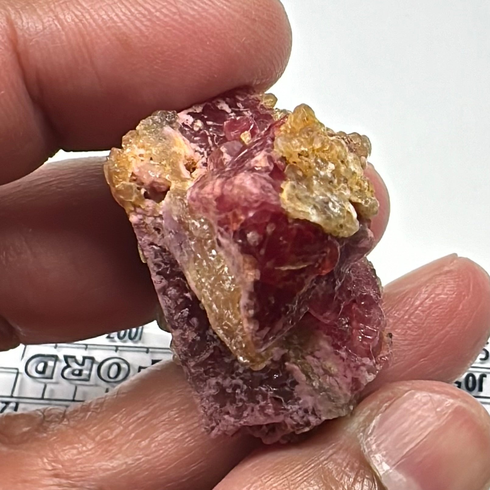 Mahenge Spinel Crystal, 39.10gm, Tanzania, Untreated Unheated