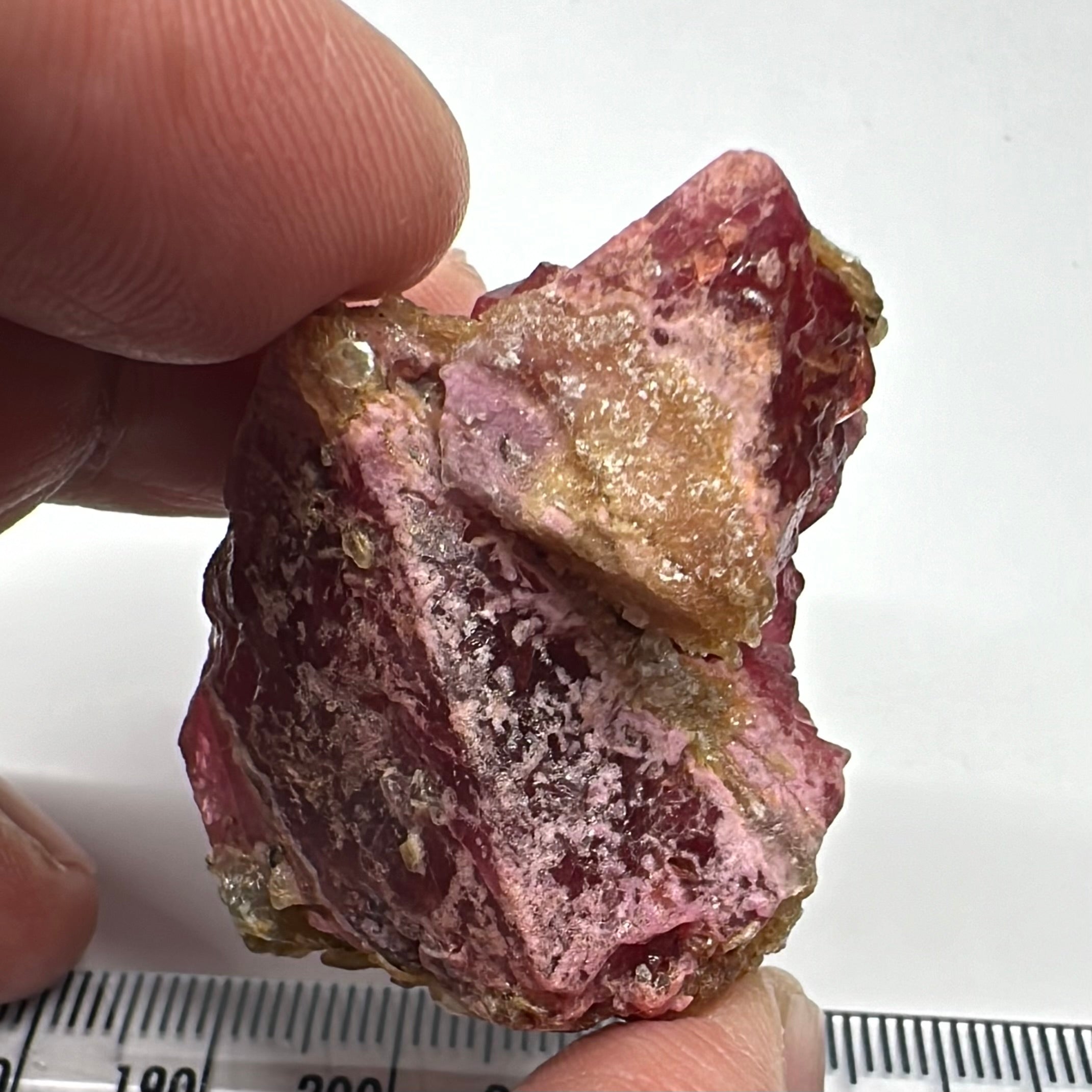 Mahenge Spinel Crystal, 39.10gm, Tanzania, Untreated Unheated