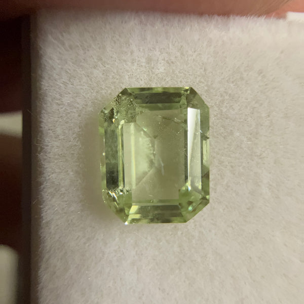 Merelani Mint/Light Colour Tsavorite Garnet, 1.26ct, Untreated Unheated