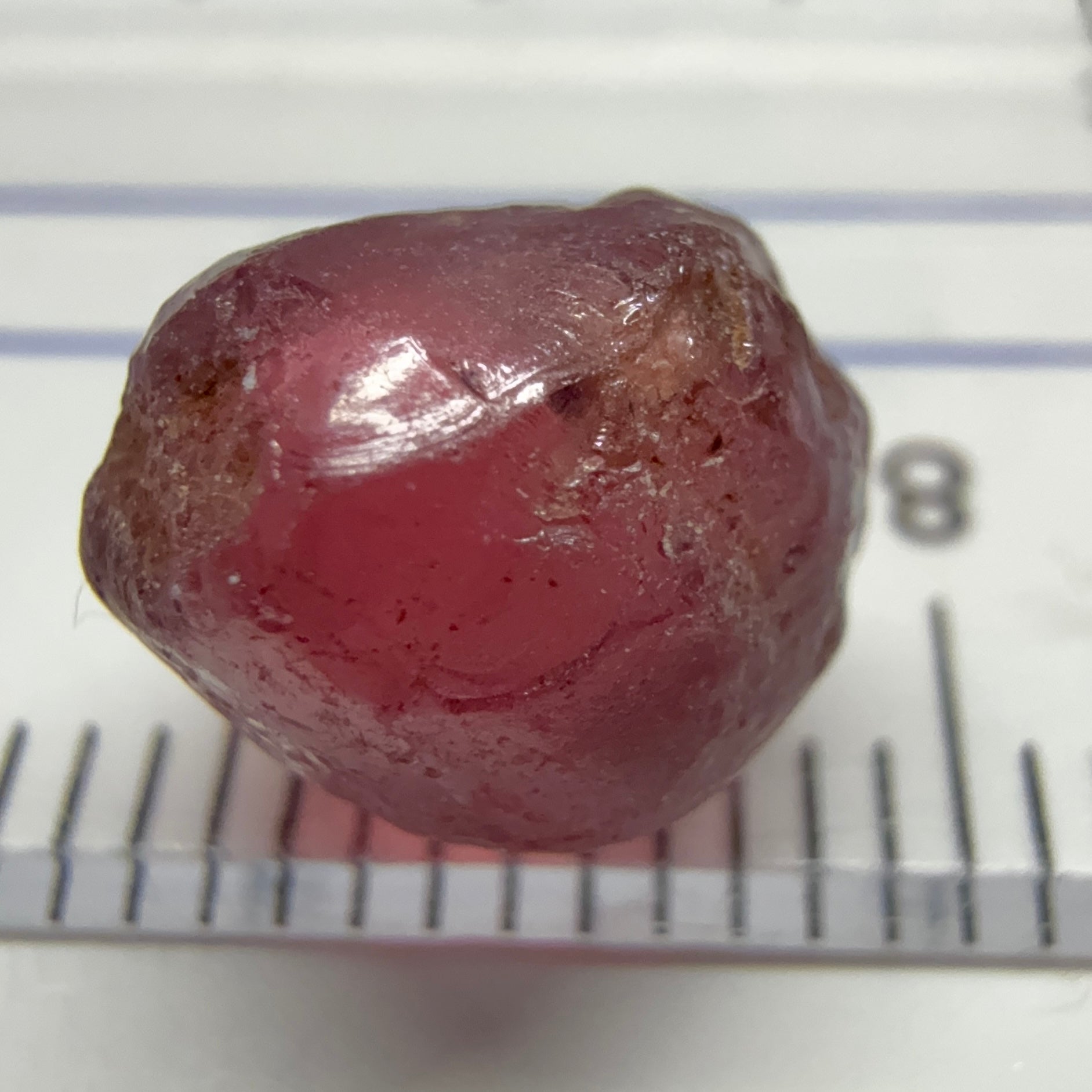 Rhodolite Garnet Colour Shifting, 5.40ct, Umba, Tanzania, Untreated Untreated. si