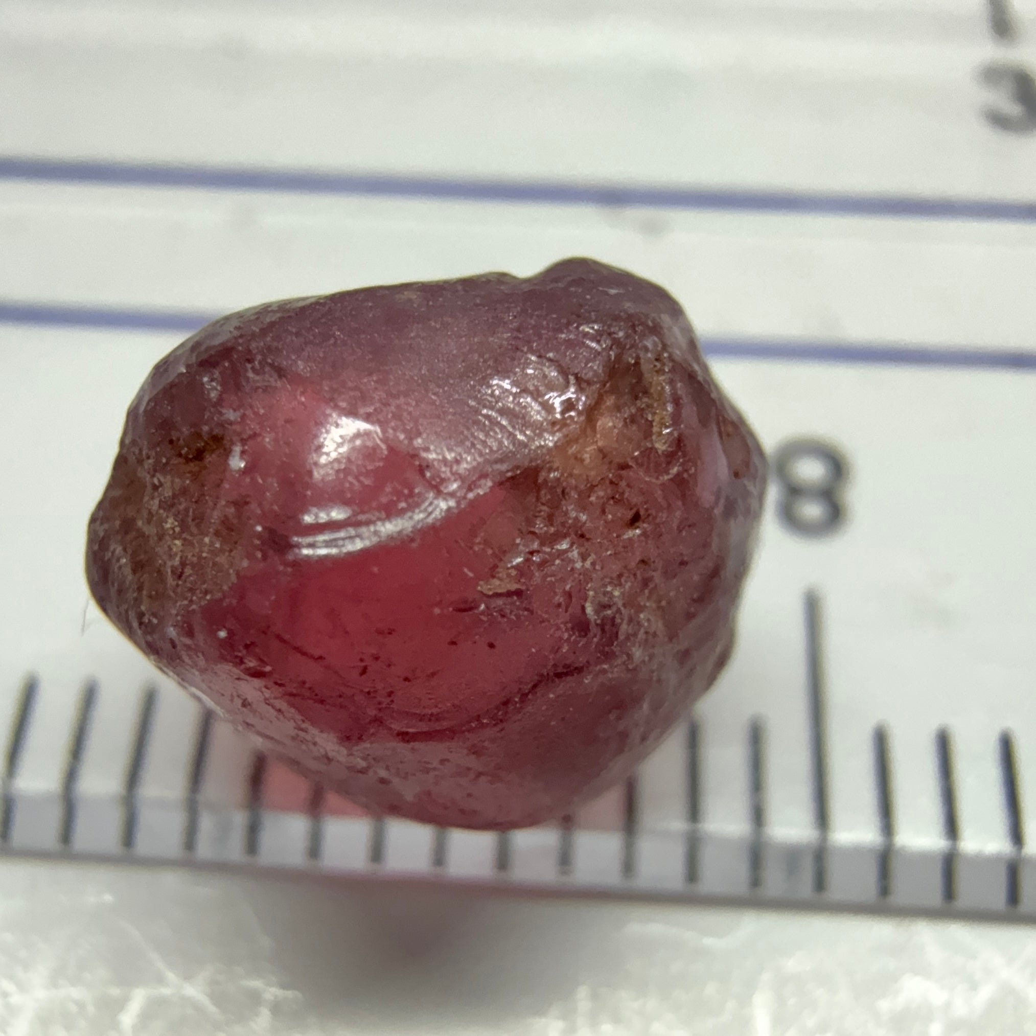 Rhodolite Garnet Colour Shifting, 5.40ct, Umba, Tanzania, Untreated Untreated. si