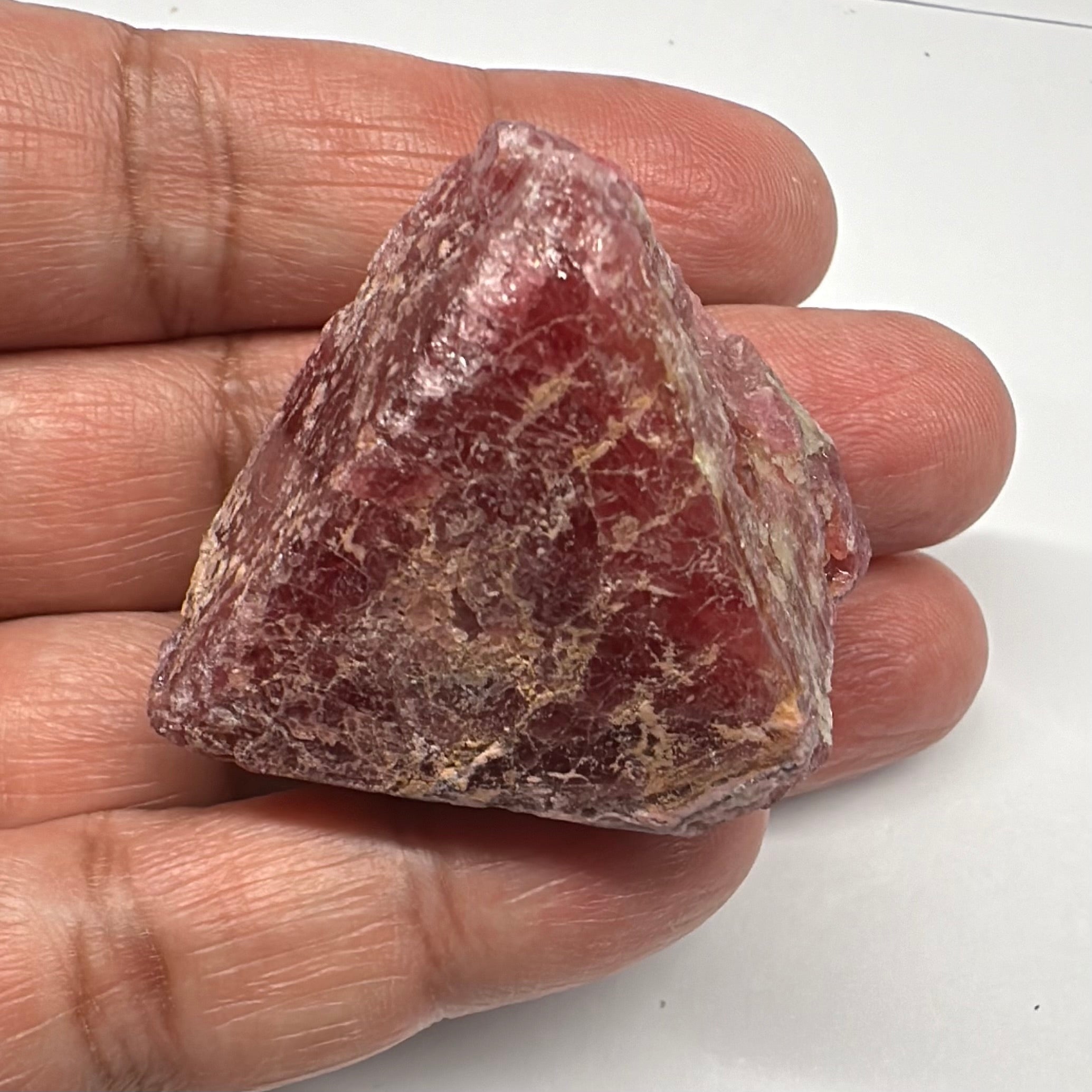 Mahenge Spinel Crystal, 57.00gm, Tanzania, Untreated Unheated