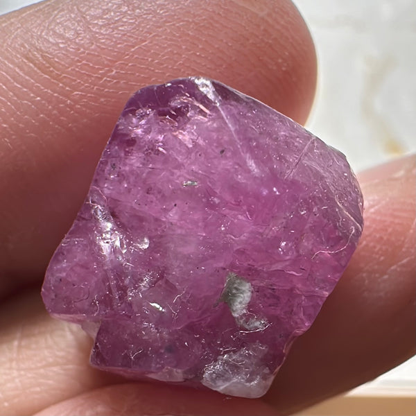 Mahenge Spinel Crystal, 18.22ct, Tanzania. Untreated Unheated