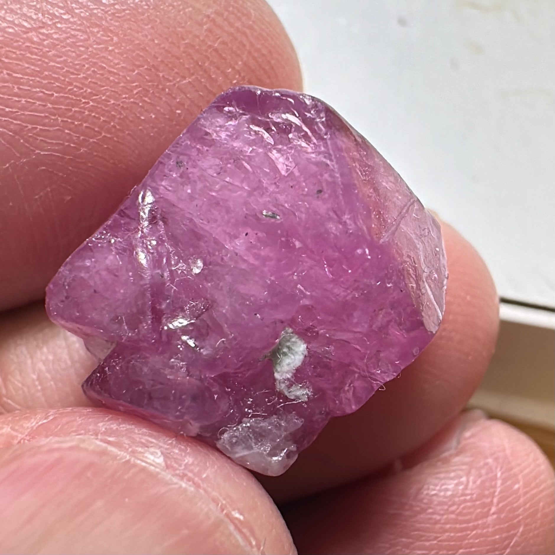 Mahenge Spinel Crystal, 18.22ct, Tanzania. Untreated Unheated