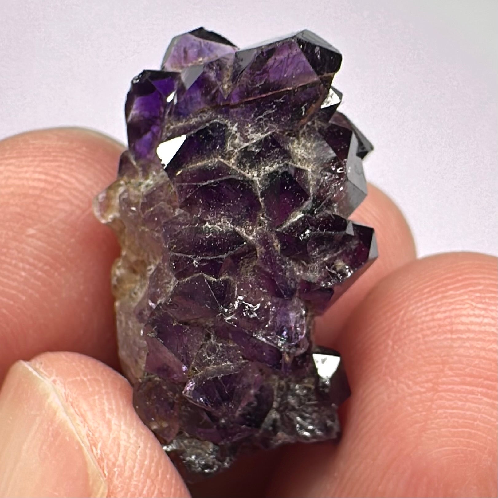 Amethyst Crystal 5.6gm, Tanzania, Untreated Unheated