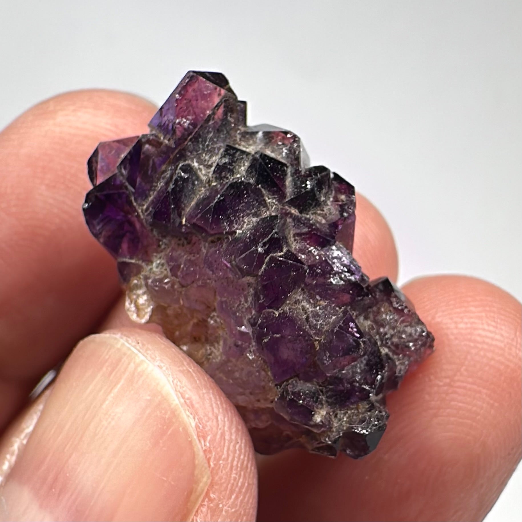 Amethyst Crystal 5.6gm, Tanzania, Untreated Unheated