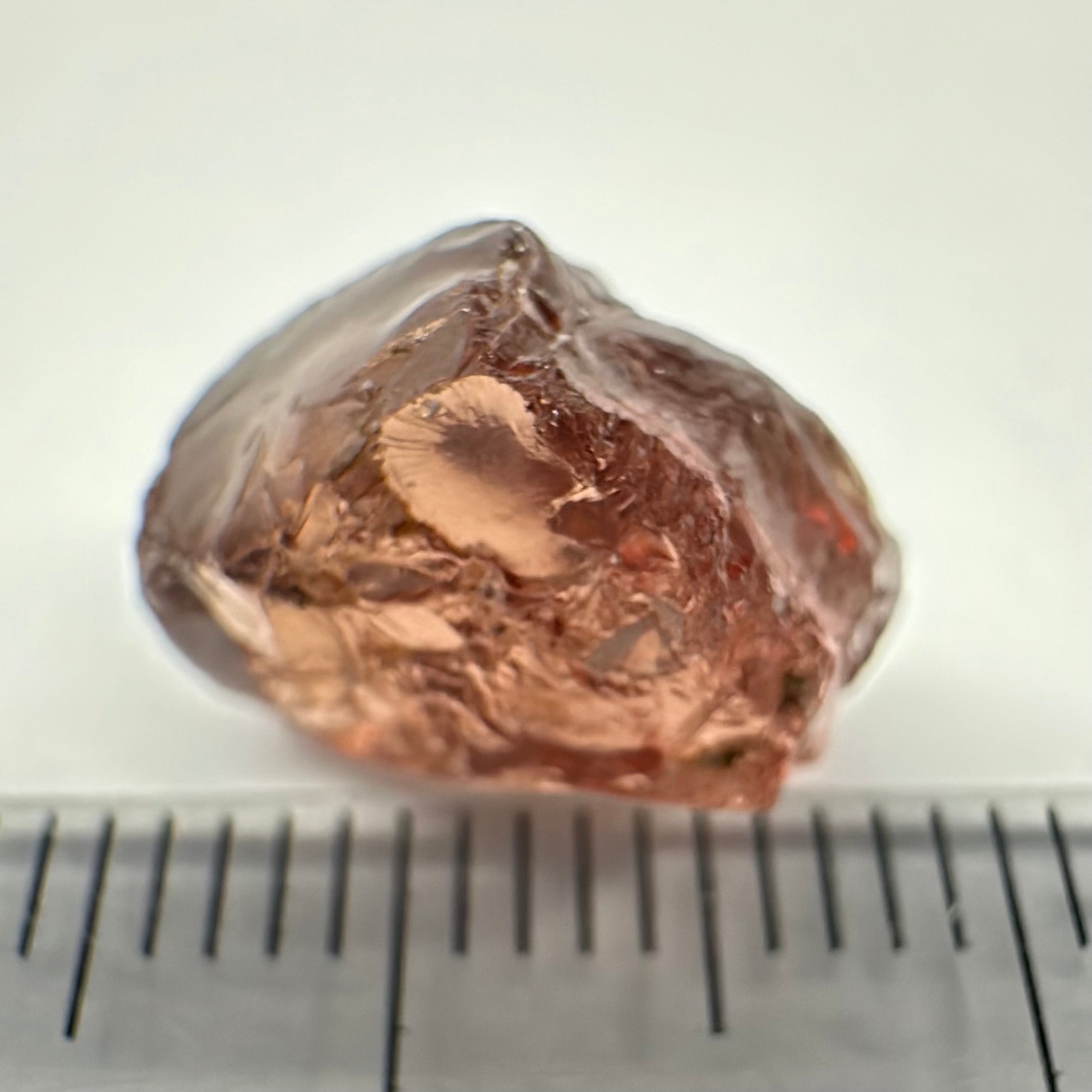 Malaya Garnet, 9.06ct, vvs-if (no inclusions cracks or bubbles) with slight silk but clean to the unaided eye,  Unheated Untreated, Umba Valley Tanzania