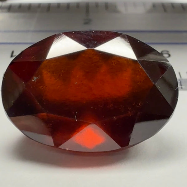 Hessonite Garnet, 15.13ct, Tanzania, Untreated Unheated