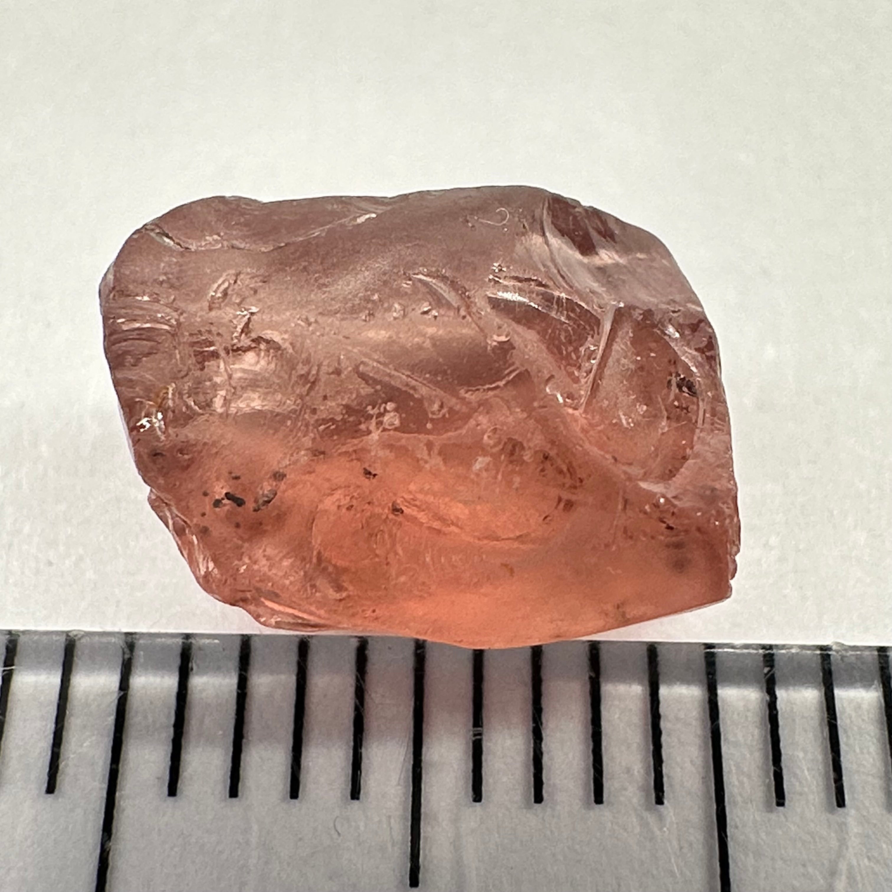 Malaya Garnet, 4.78ct, no inclusions, just silky, Unheated Untreated, Umba Valley Tanzania