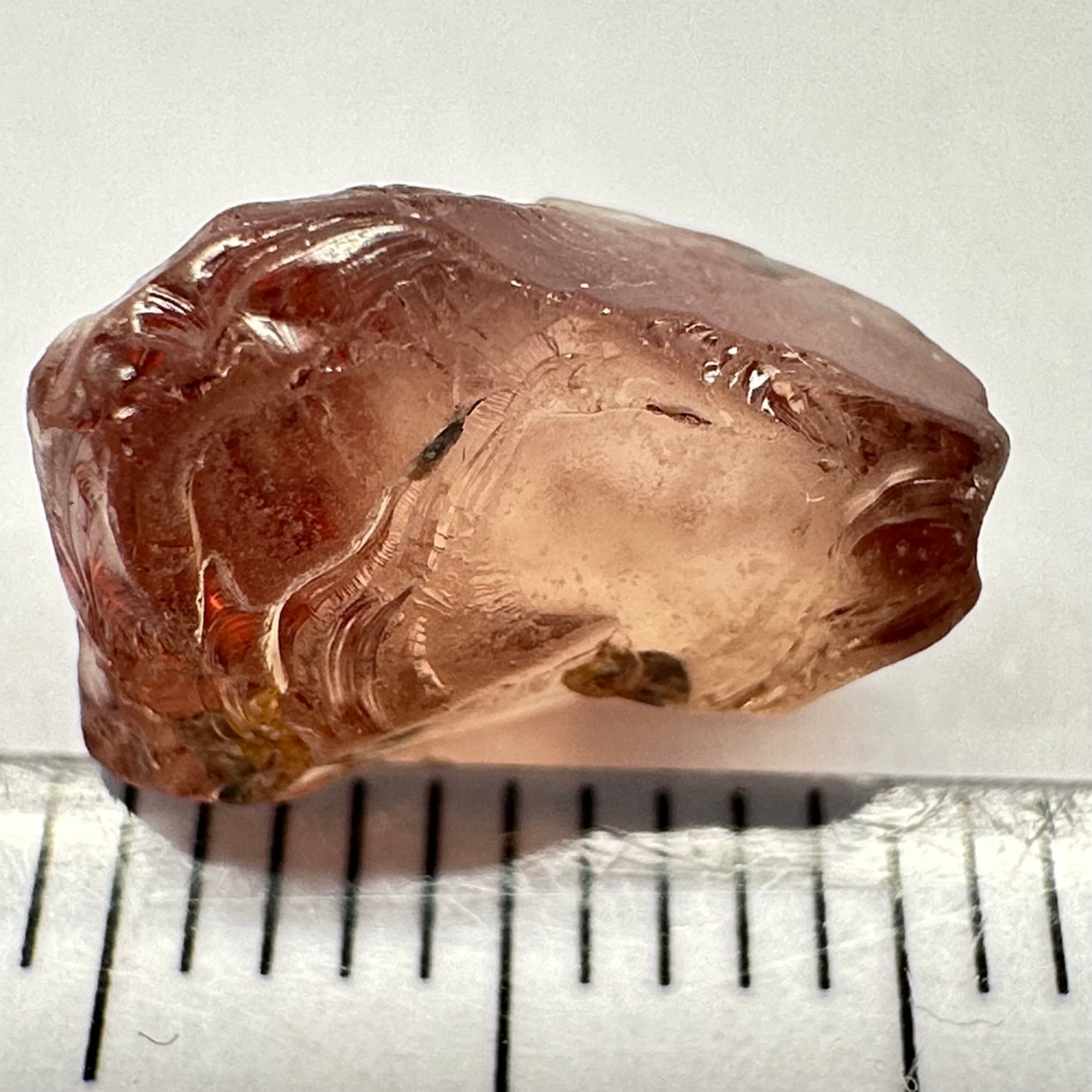 Malaya Garnet, 4.95ct, vs-vvs, Unheated Untreated, Umba Valley Tanzania