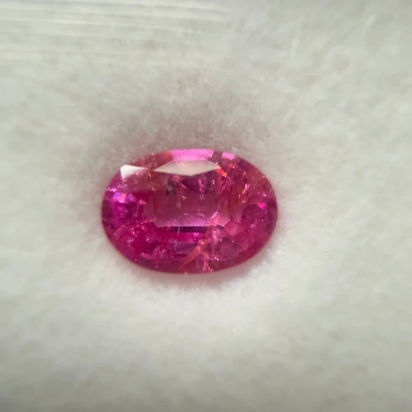 Winza Ruby, 0.68ct, Winza, Tanzania, Untreated Unheated, very vivid colour