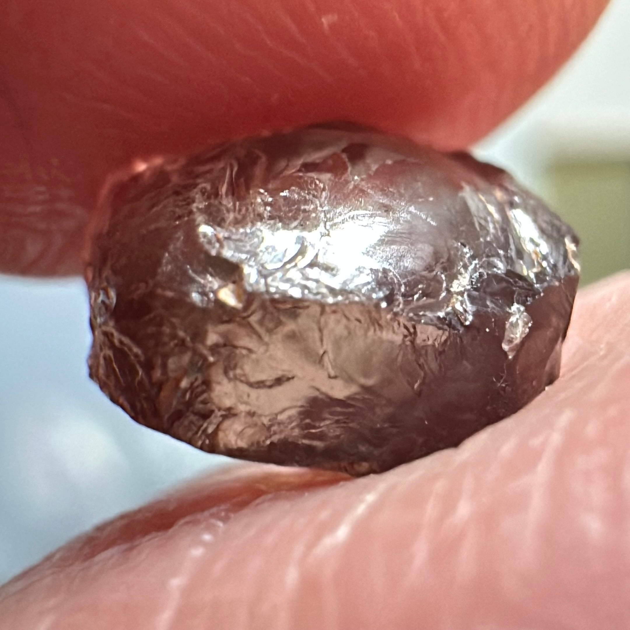 Peach Malaya Garnet, Colour Shifting, 3.81ct, vvs-if, Unheated Untreated, Umba Valley Tanzania