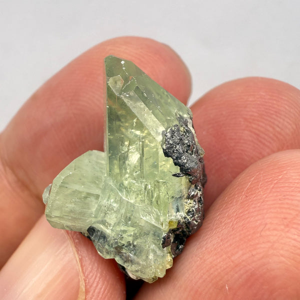 Diopside Crystal, 24.28ct Tanzania, Untreated Unheated